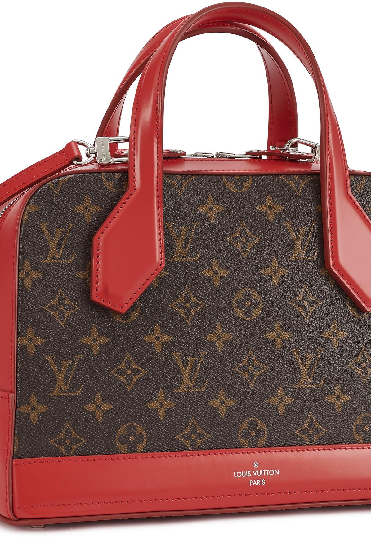 small red louis vuitton bolsa