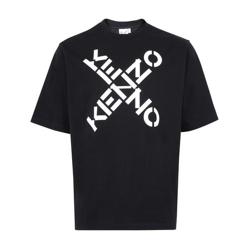 KENZO Sport Oversized T-shirt in Black for Men | Lyst