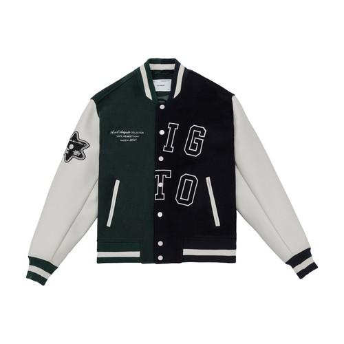Axel Arigato Offense Varsity Jacket in Black for Men Lyst UK
