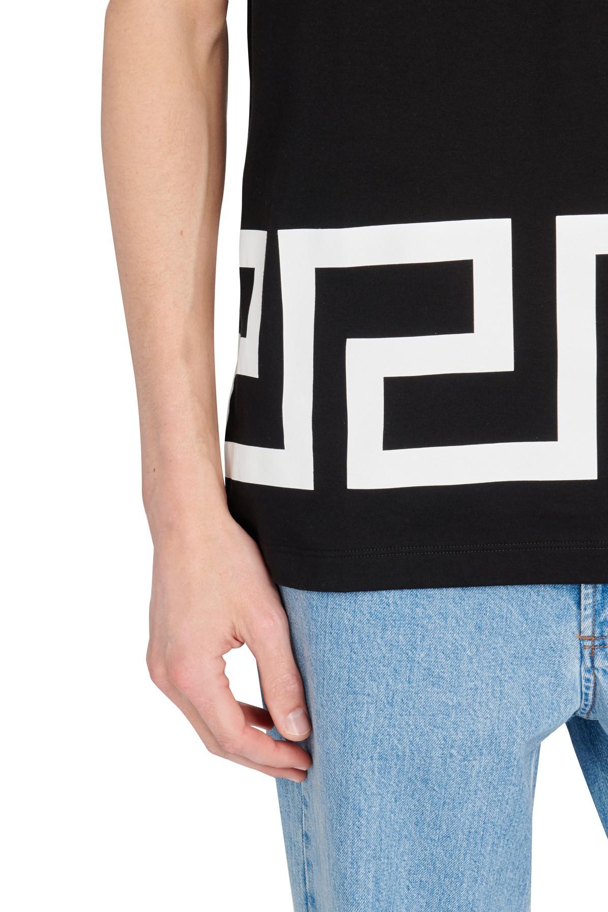 Versace Mitchel Fit T-shirt in Black for Men | Lyst