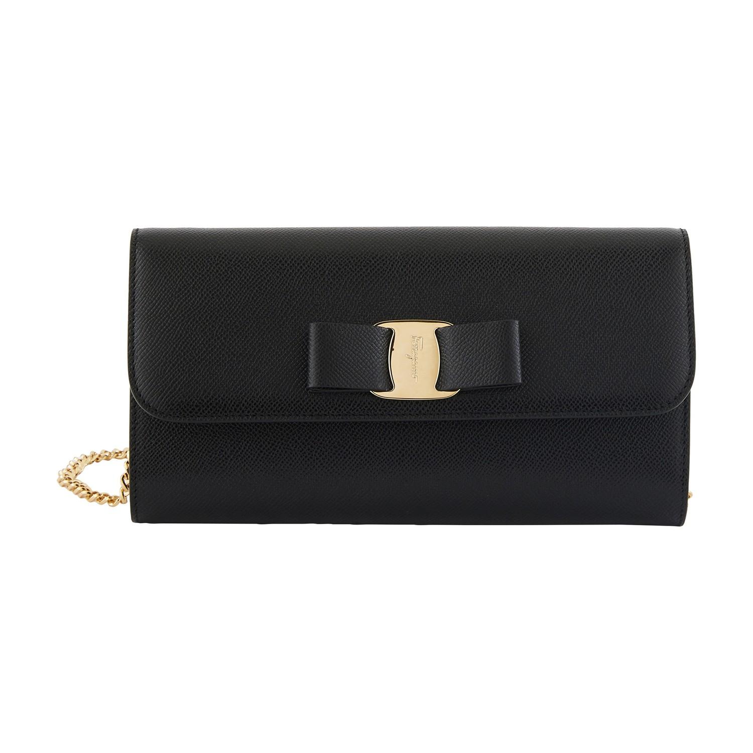 Ferragamo mini vara shop bow bag