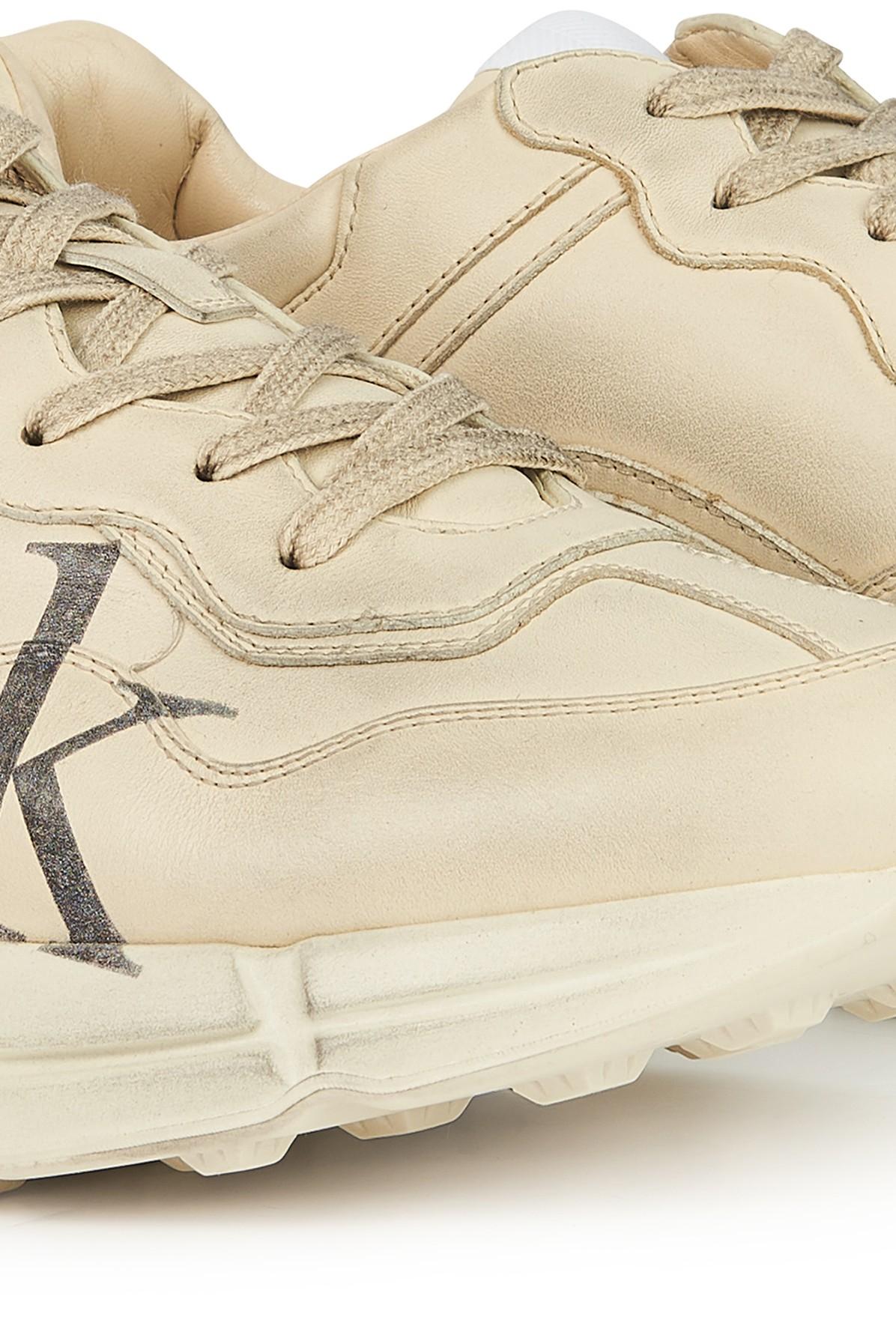 Gucci Think / Thank Sneakers in Natural for Men | Lyst