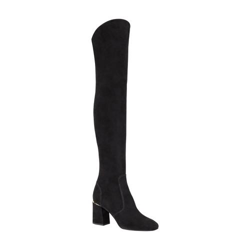 Louis Vuitton Skyline Thigh Boot in Black | Lyst