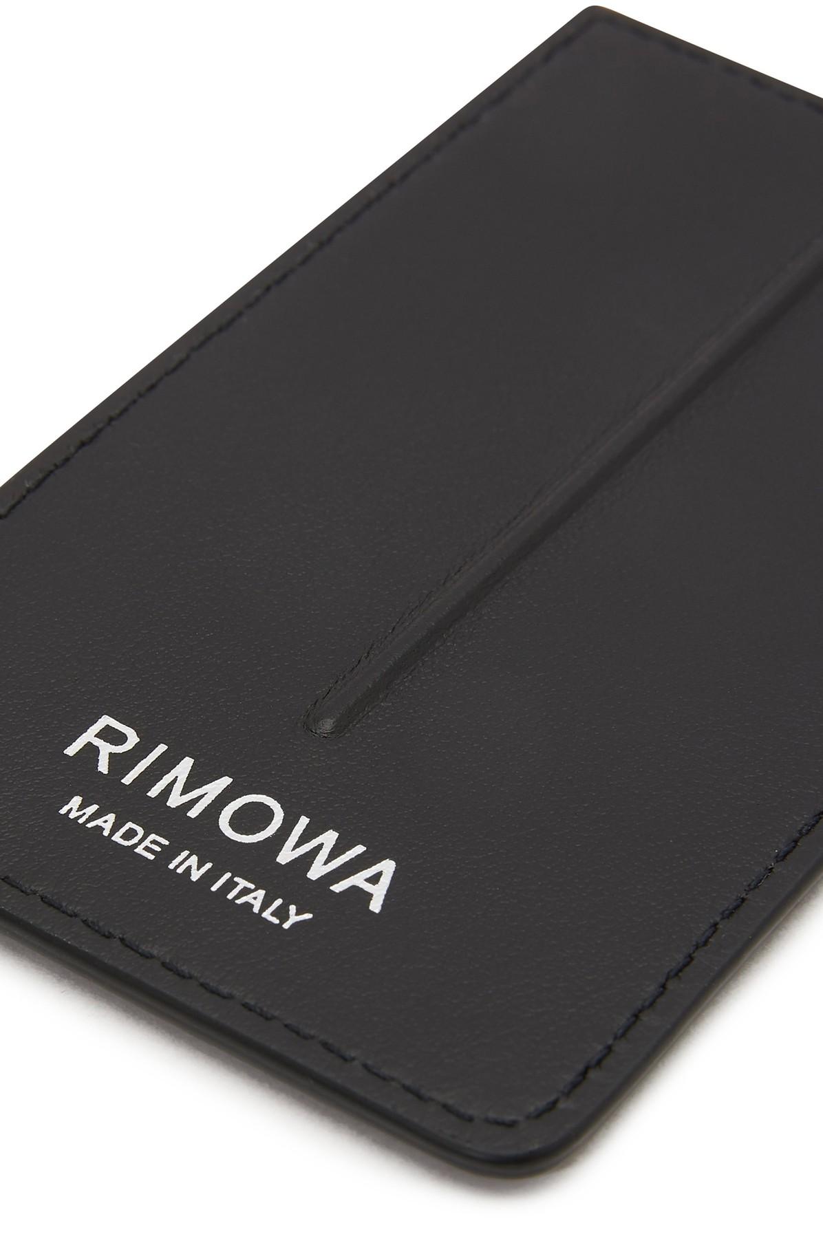 RIMOWA Leather Card Case in Black | Lyst