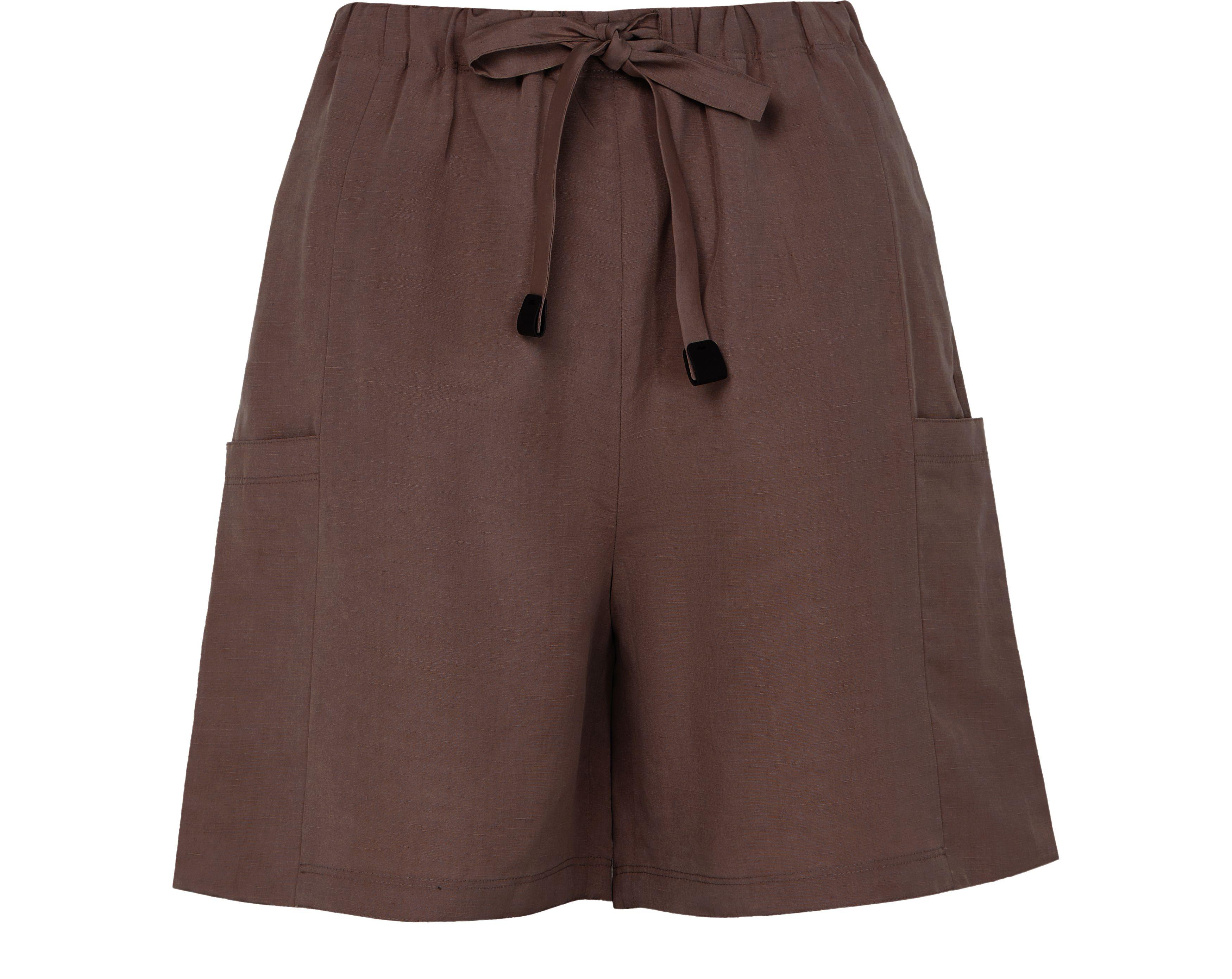 ショートパンツ MAX MARA 'Quebec' bermuda shorts Brown MAX MARA 'Quebec' bermuda shorts Brown