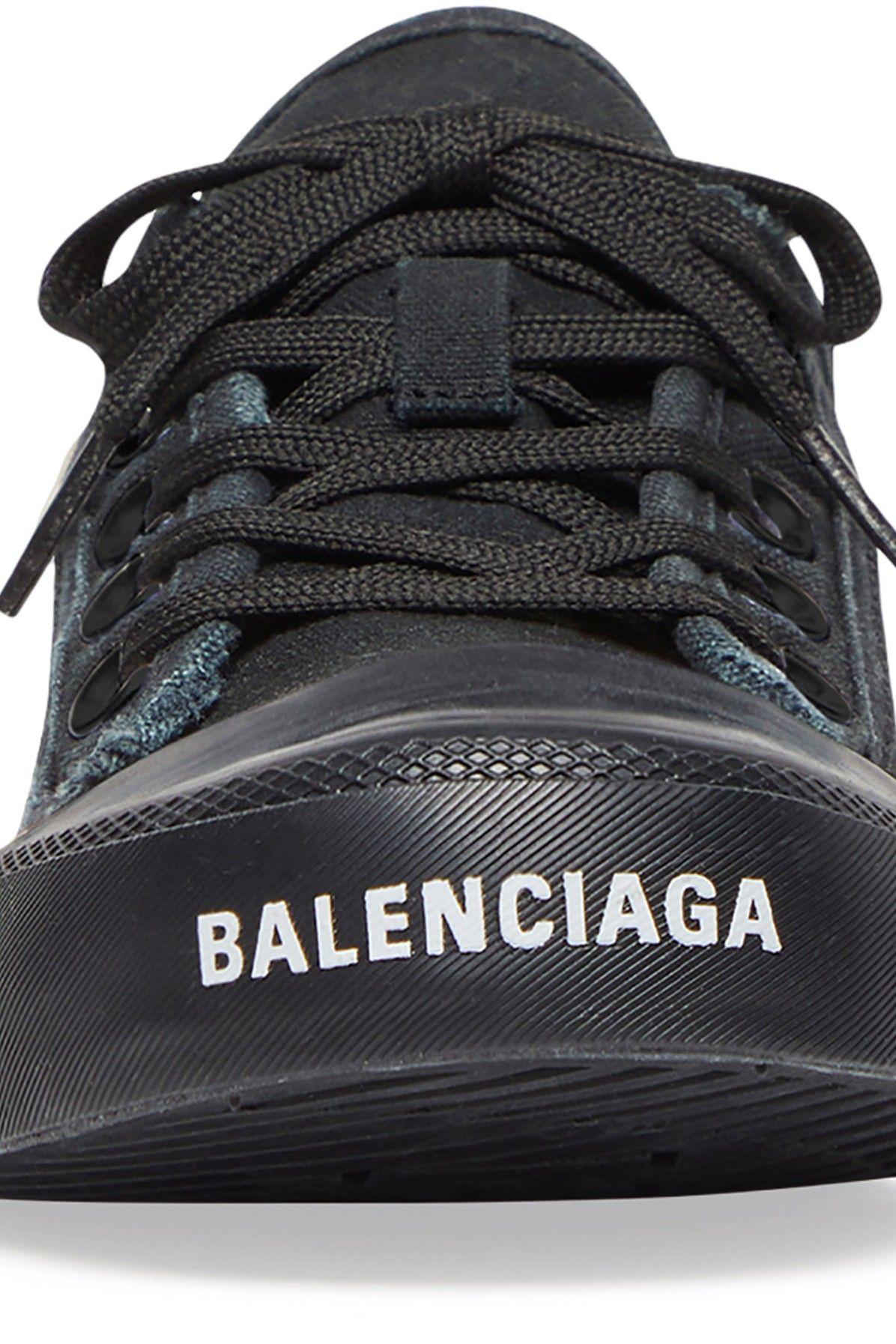 Balenciaga Paris Low Top Sneakers in Black for Men | Lyst