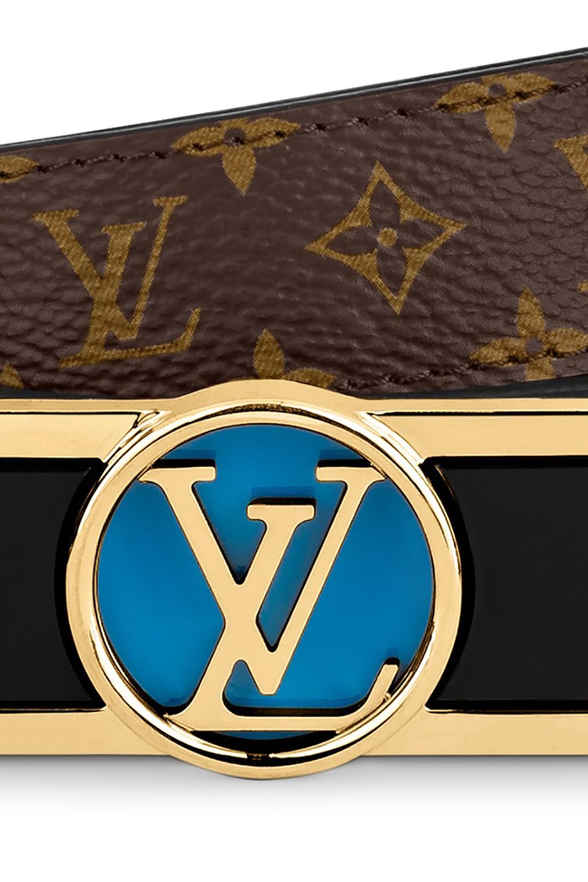 Shop Louis Vuitton MONOGRAM Dauphine 25Mm Reversible Belt by KICKSSTORE