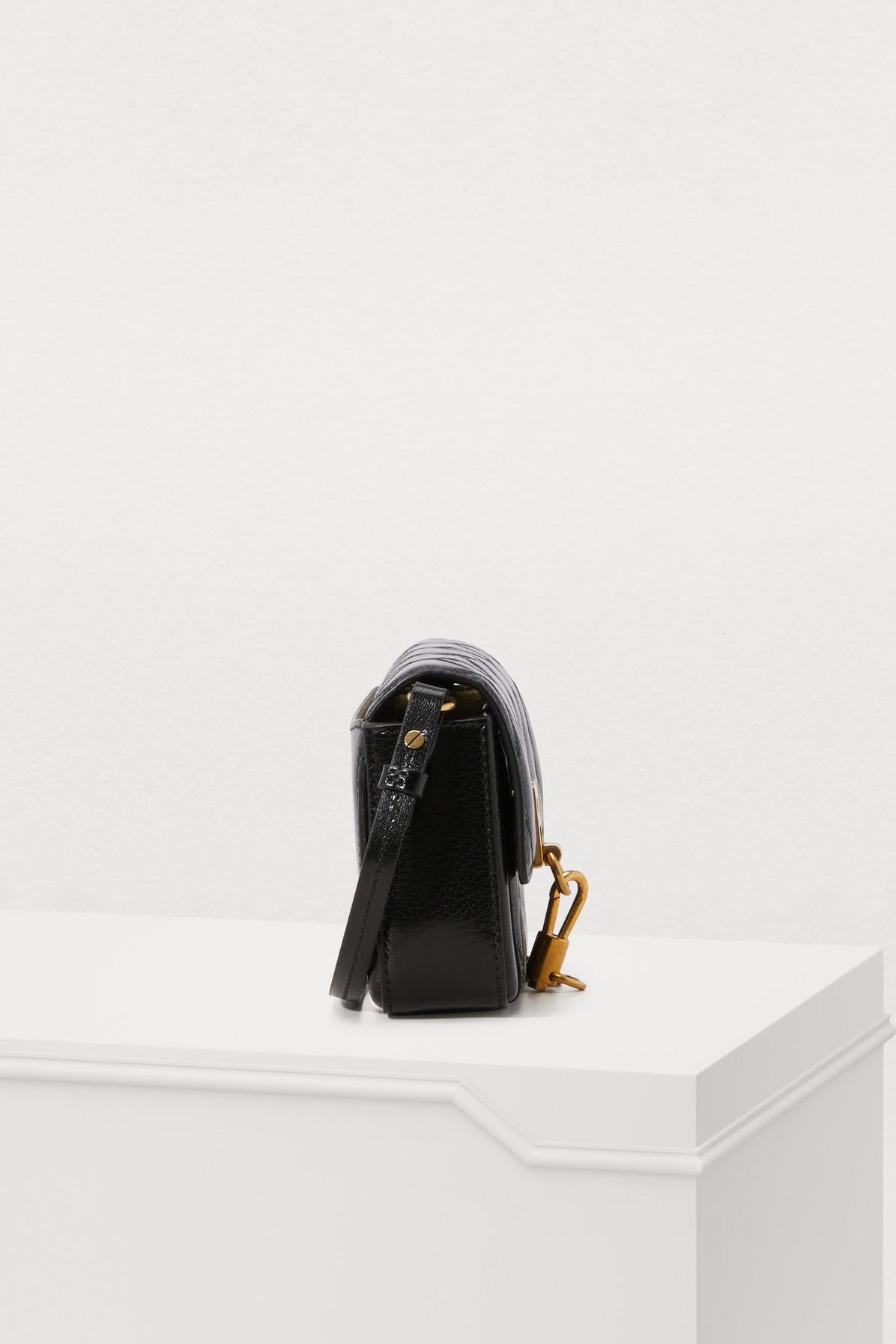Givenchy Mini Pocket Bag In Diamond Quilted Leather in Black Lyst