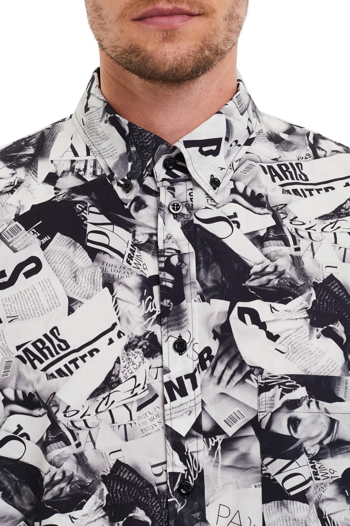 Balenciaga Magazine Printed Shirt for Men | Lyst