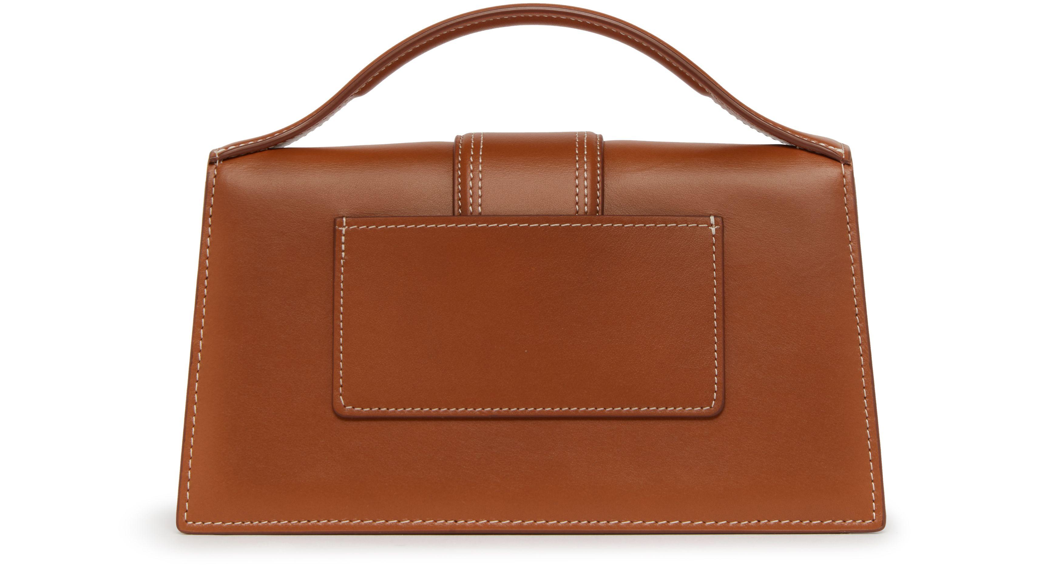 Jacquemus The Bambino Large Bag in Brown | Lyst
