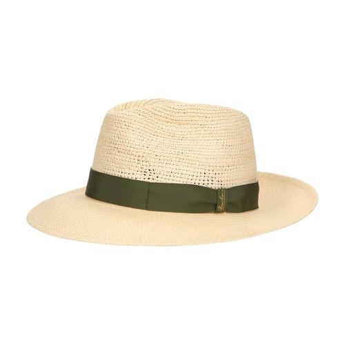 Borsalino Amedeo Panama Semi crochet With Twisted Hat Band in