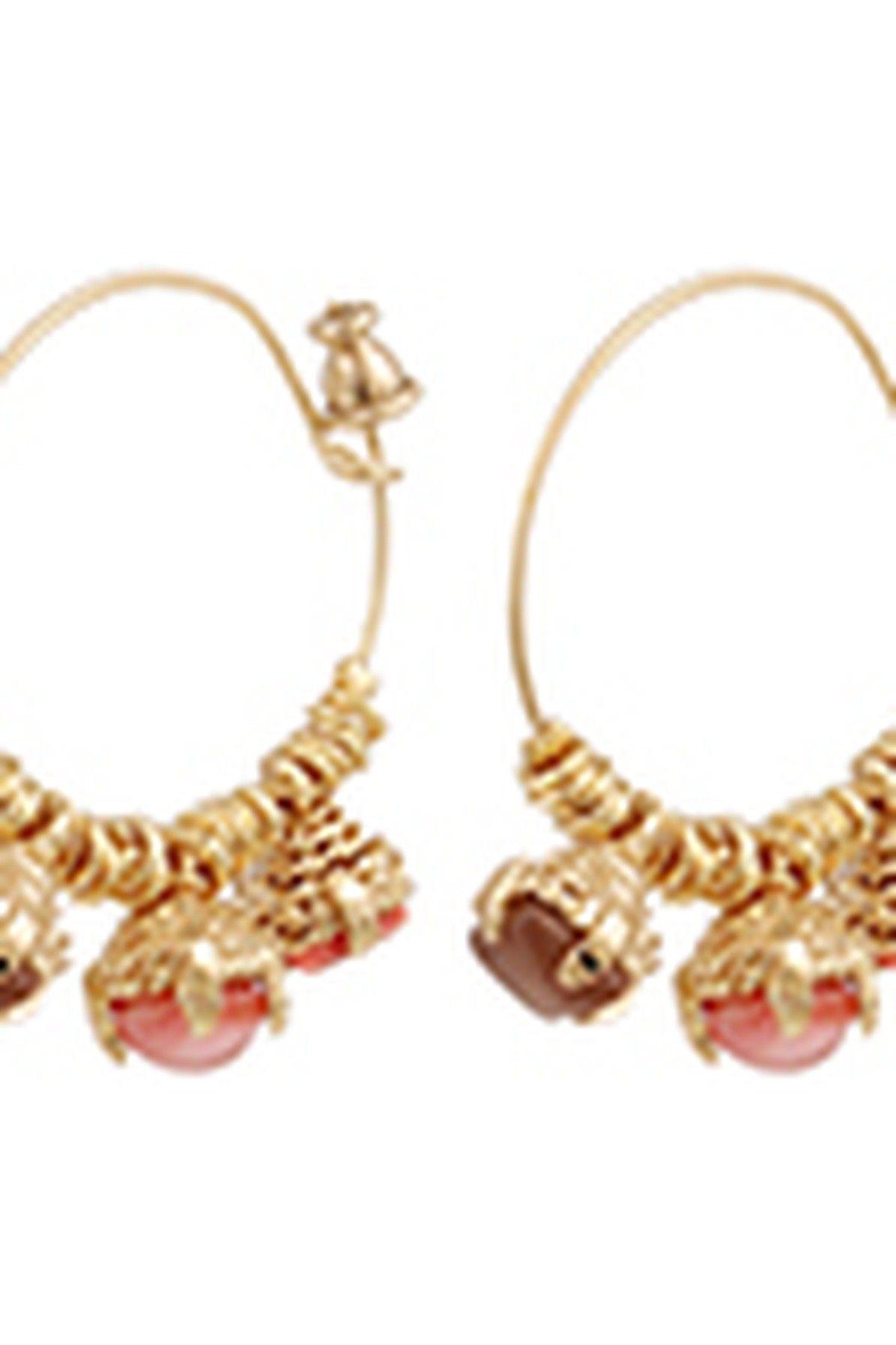 Gas Bijoux Earrings Creole Lucce Gold in Metallic | Lyst