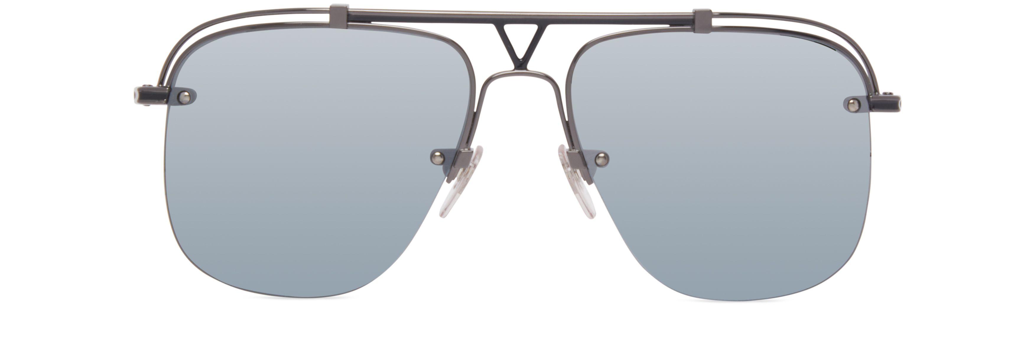 Lunettes de soleil LV Boarding Louis Vuitton pour homme en coloris