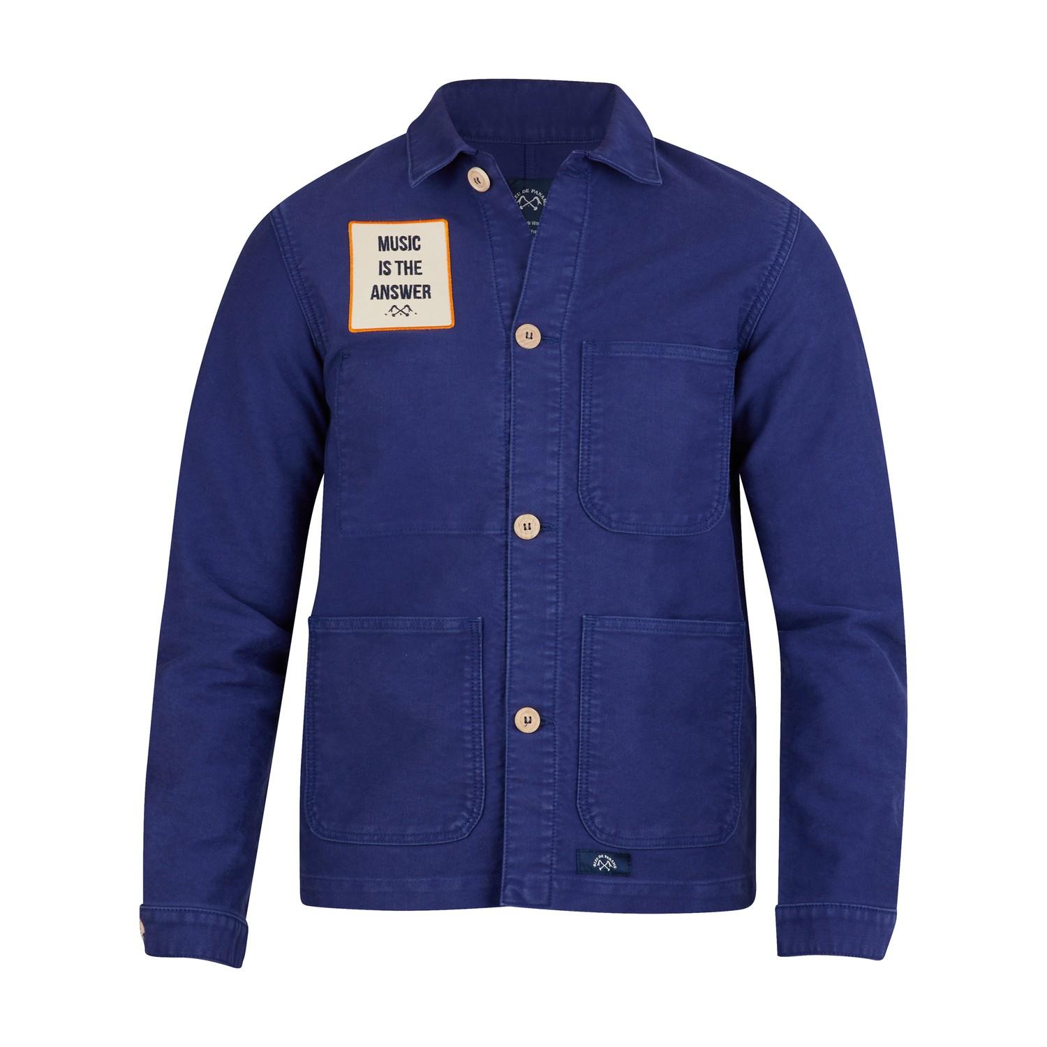 Veste de comptoir avec patch Bleu De Paname pour homme en coloris Bleu |  Lyst