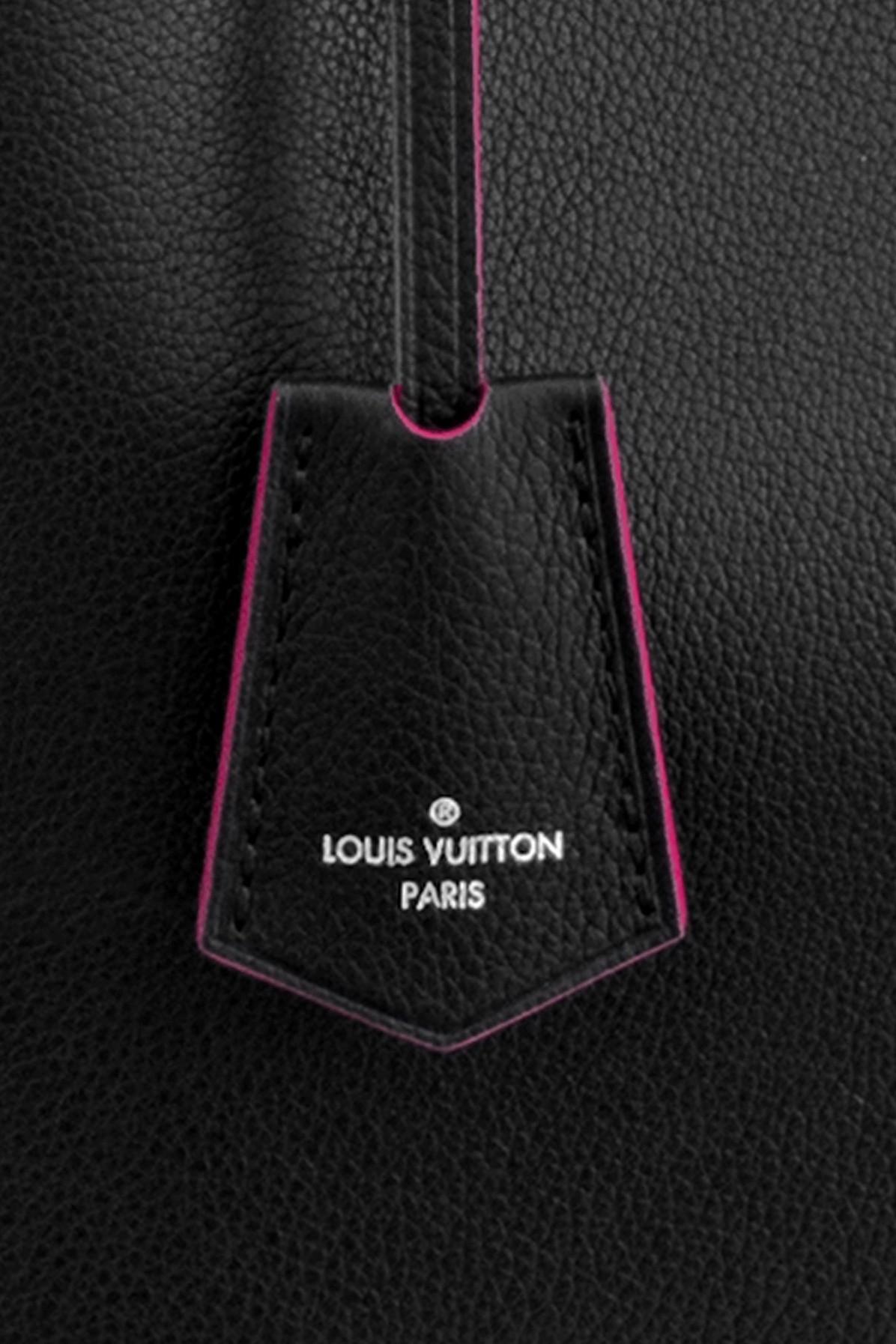 Louis Vuitton Leather Lockme Bucket MM - Black Bucket Bags, Handbags -  LOU777982