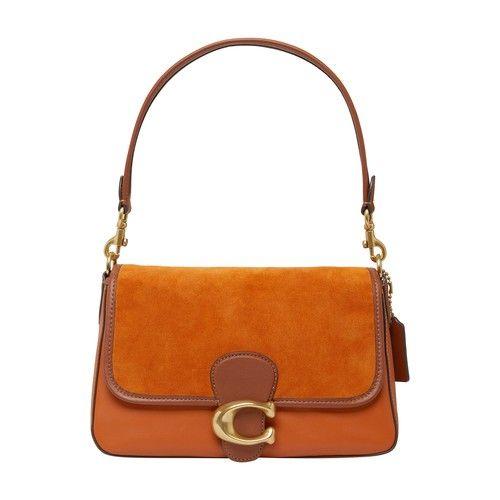COACH Soft Tabby Shoulder Bag in Brown Lyst