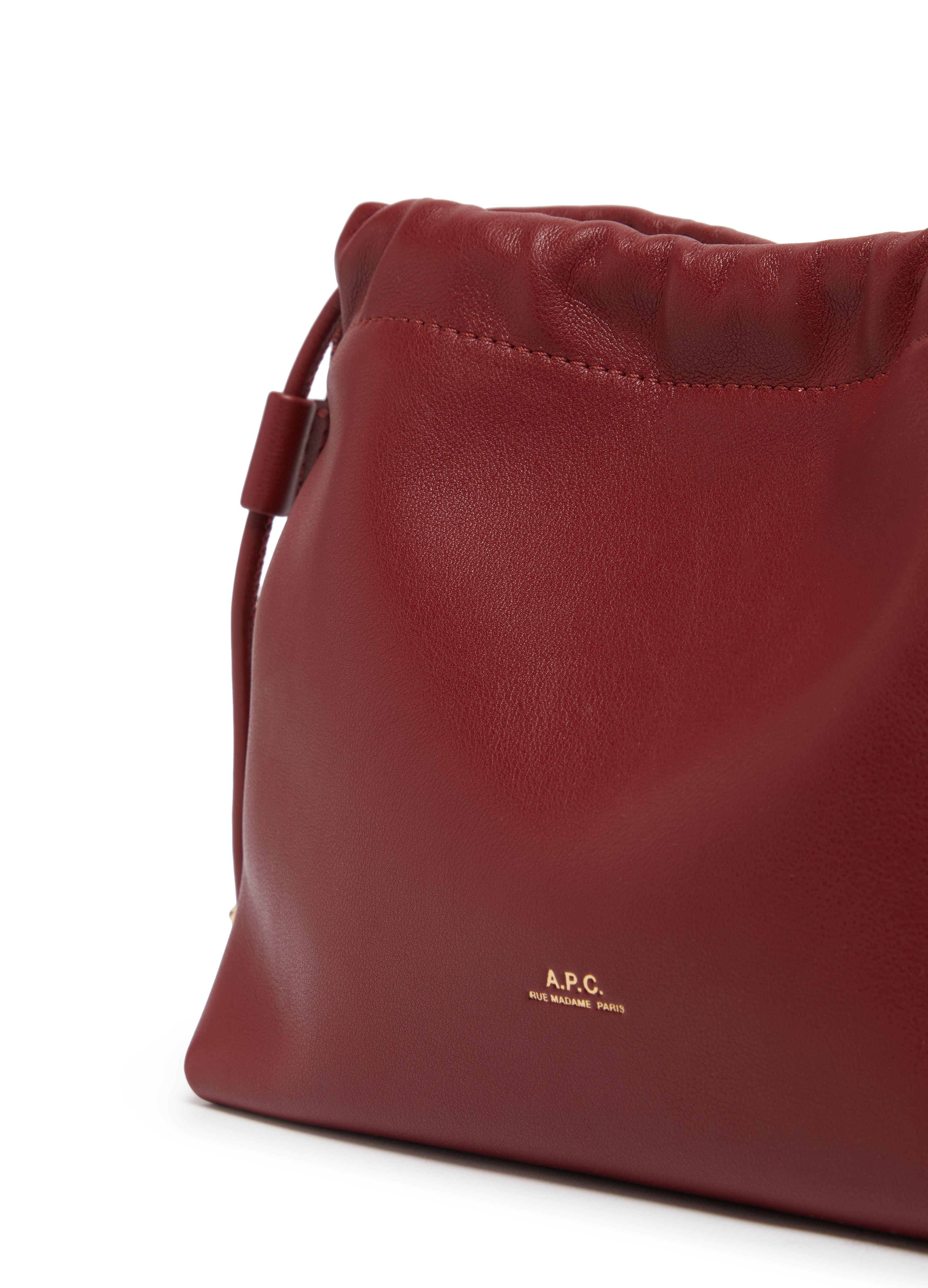 A.P.C. Ninon Mini Bag in Red | Lyst