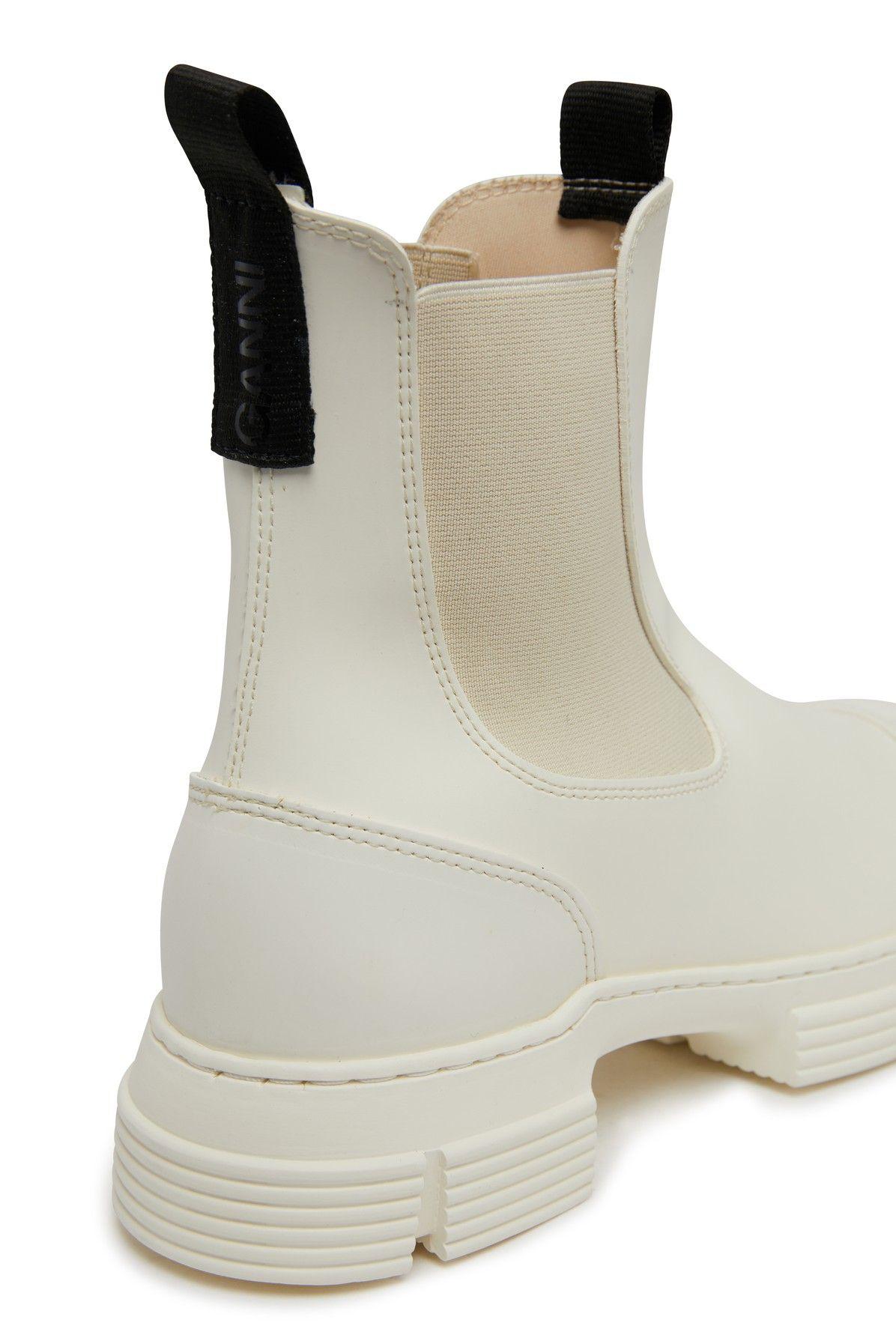 Ganni Recycled Rubber City Boots in 