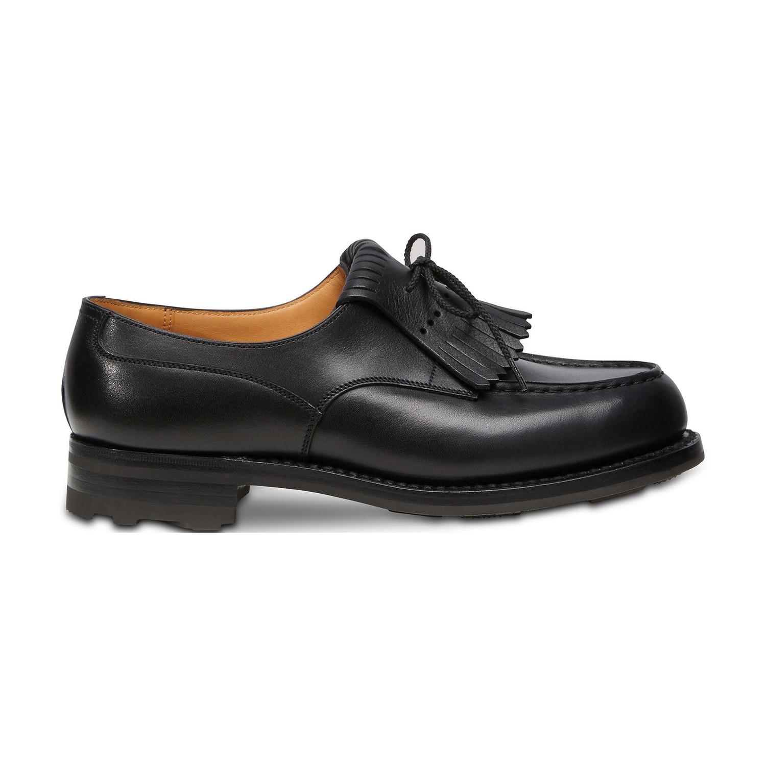 J.M. Weston Calf Box Golf Derby in Black | Lyst