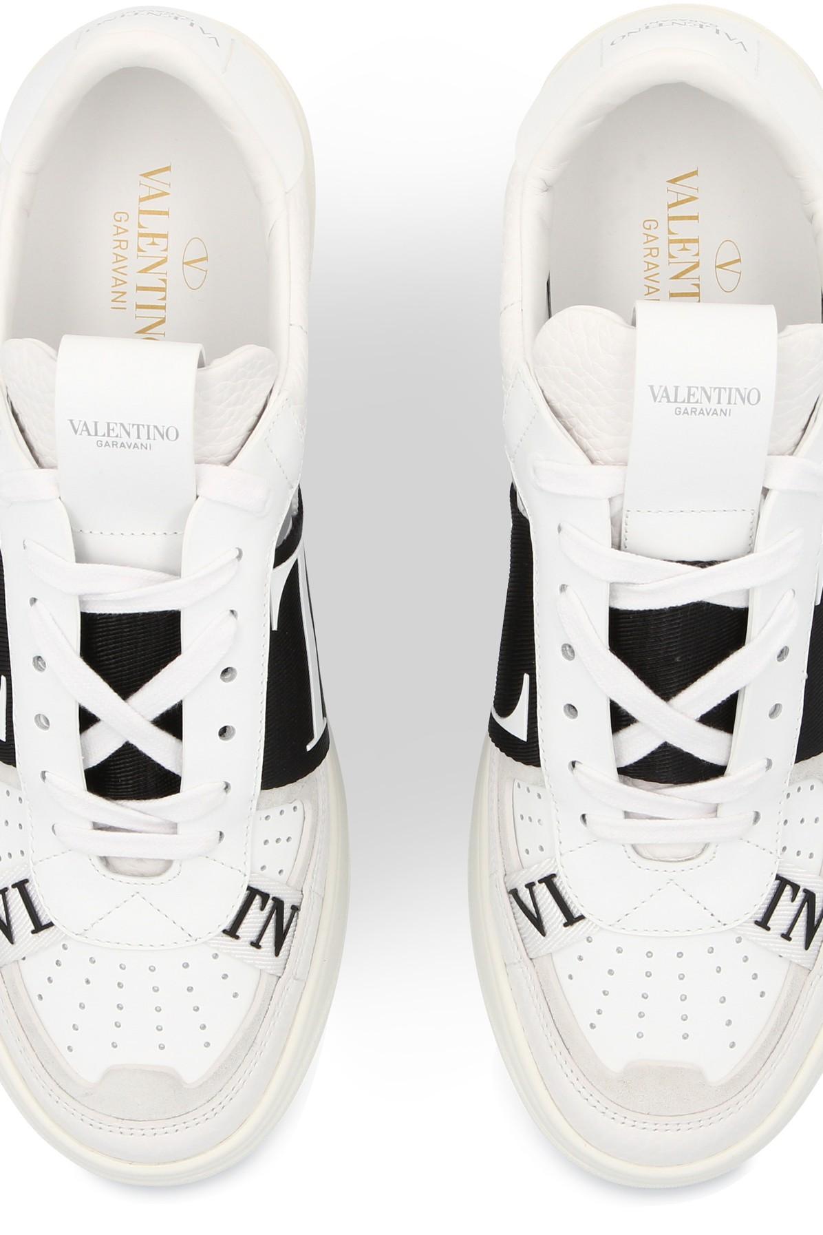 vl7n sneaker in banded calfskin leather