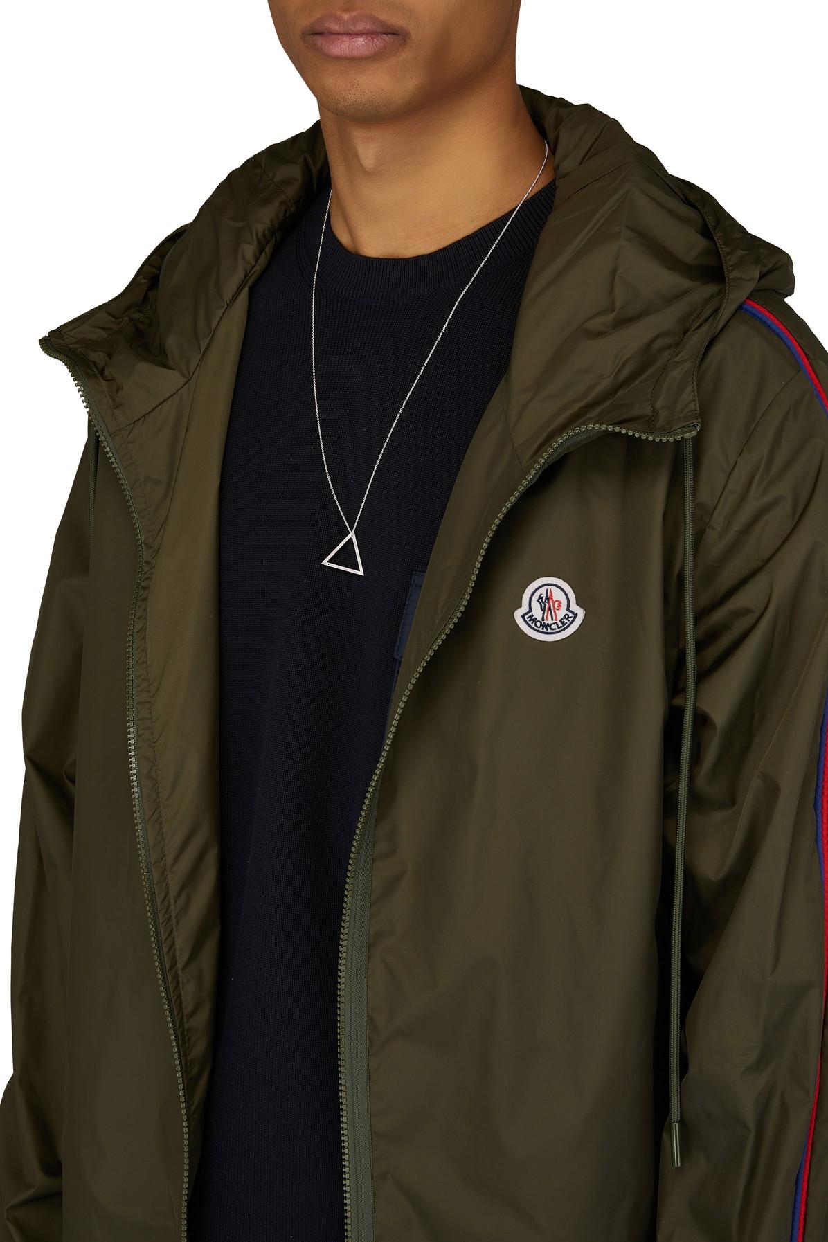 Moncler Hattab Zipped Jacket in Green for Men | Lyst