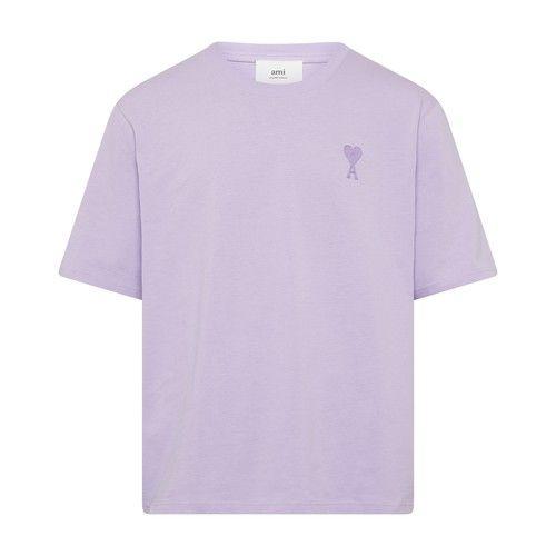 AMI Paris★パープル Ami de Coeur Tシャツ Ami Paris Ami De Coeur T-shirt in Purple for Men | Lyst