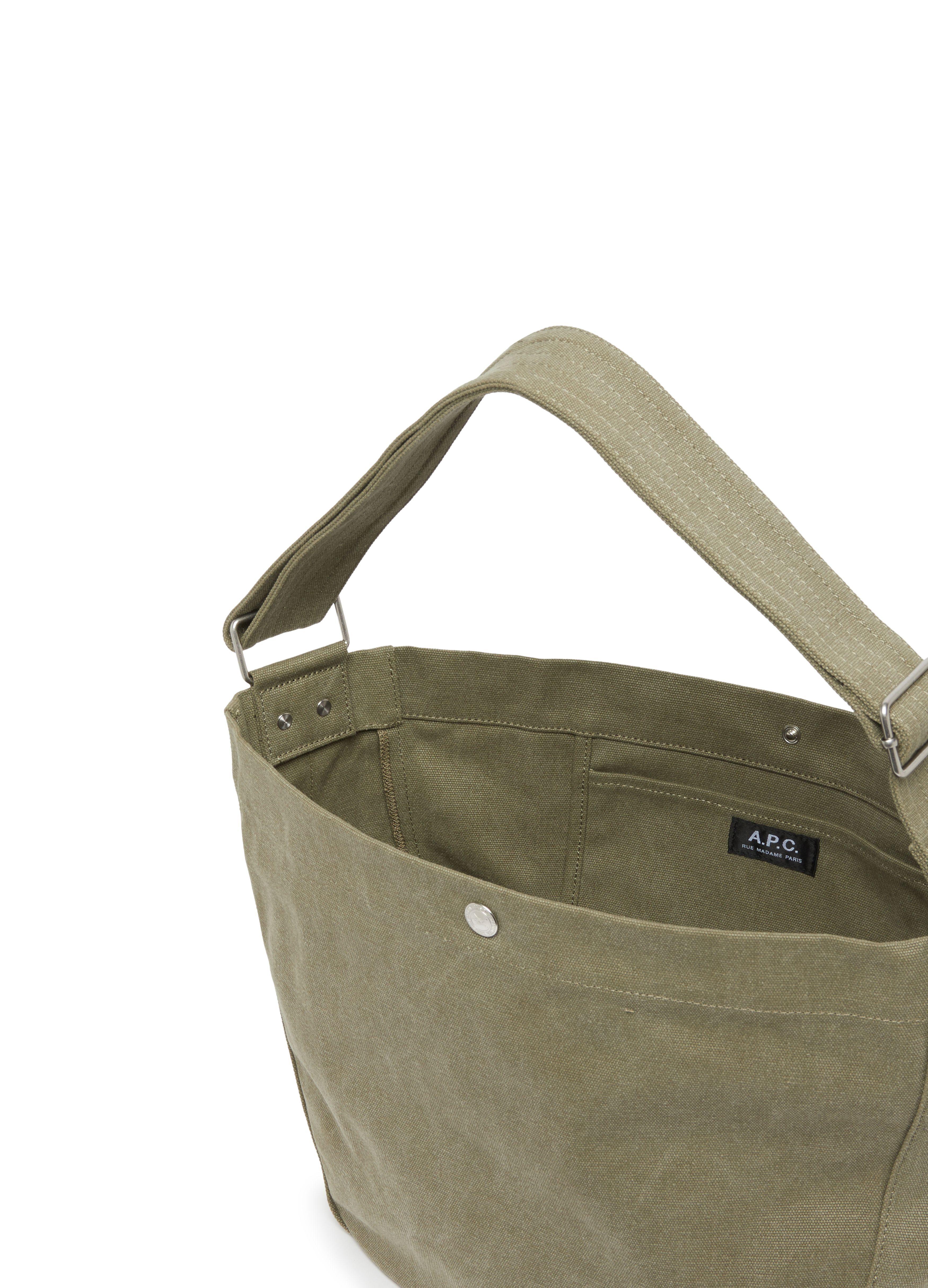 A.P.C. Journal Shoulder Bag in Green for Men | Lyst