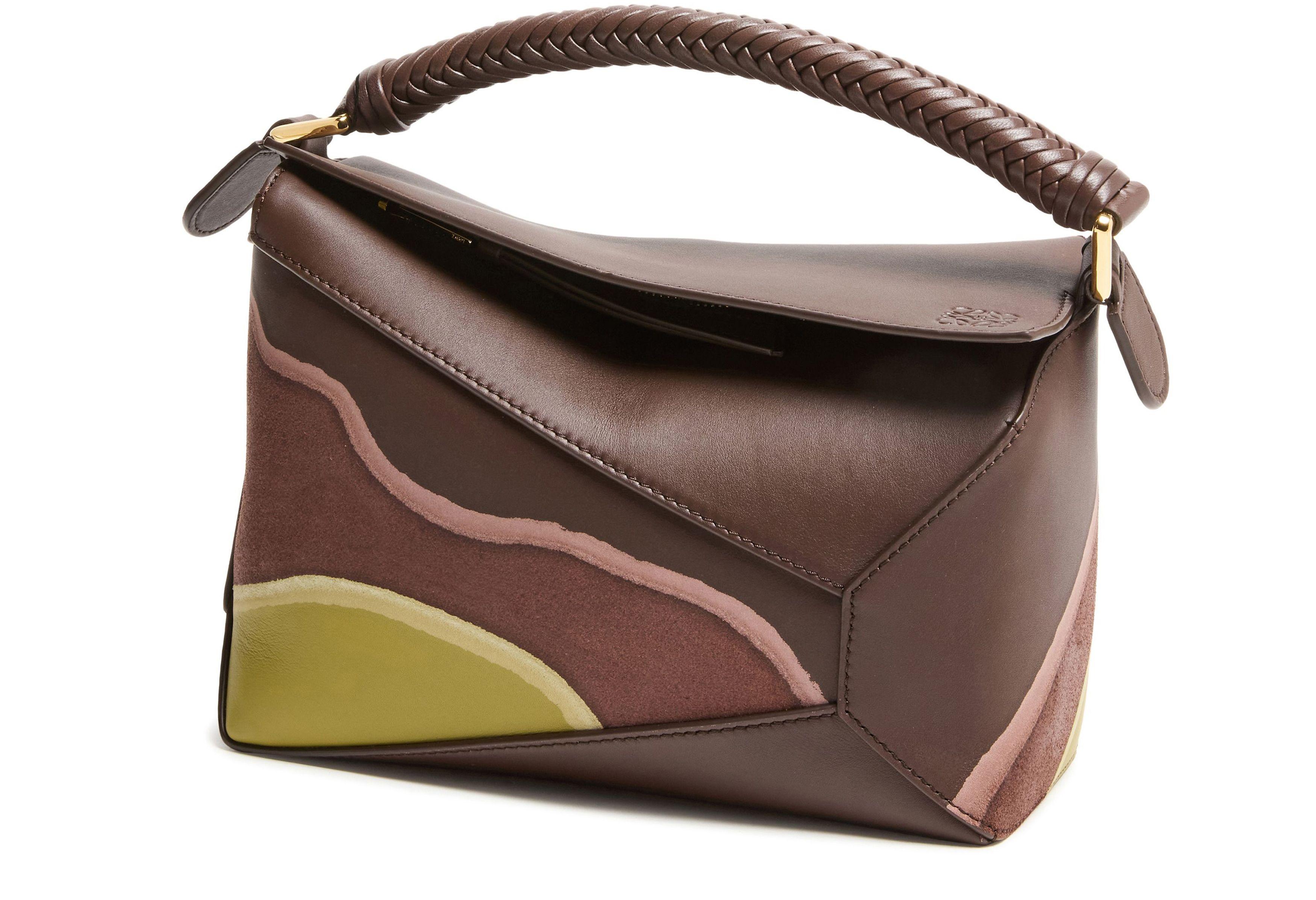 【LOEWE】ロエベ パズル SMALL PUZZLE EDGE LANDSCAPE HANDBAG Loewe Puzzle Edge Landscape Small Bag in Brown | Lyst