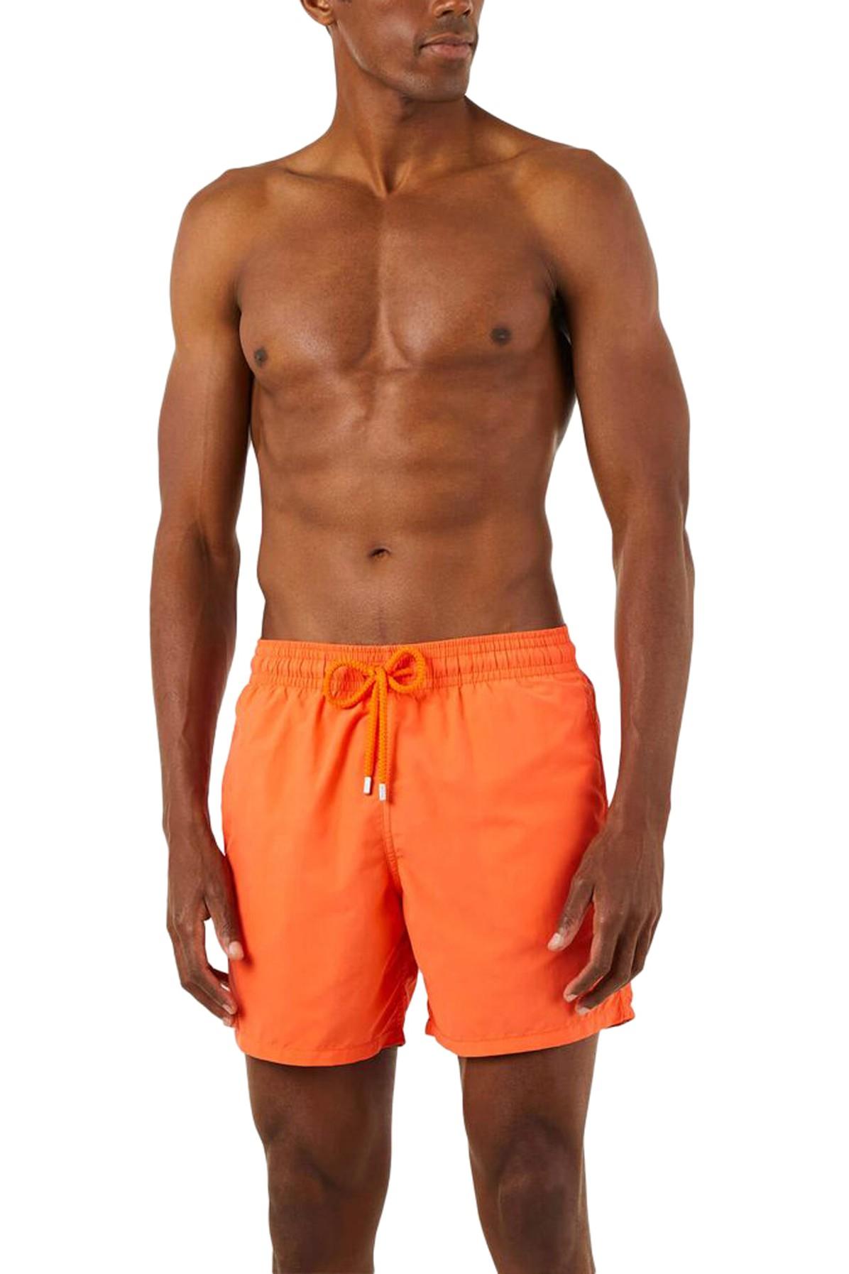 Short de bain aquaréactif Aquarium Vilebrequin pour homme en coloris Orange  | Lyst