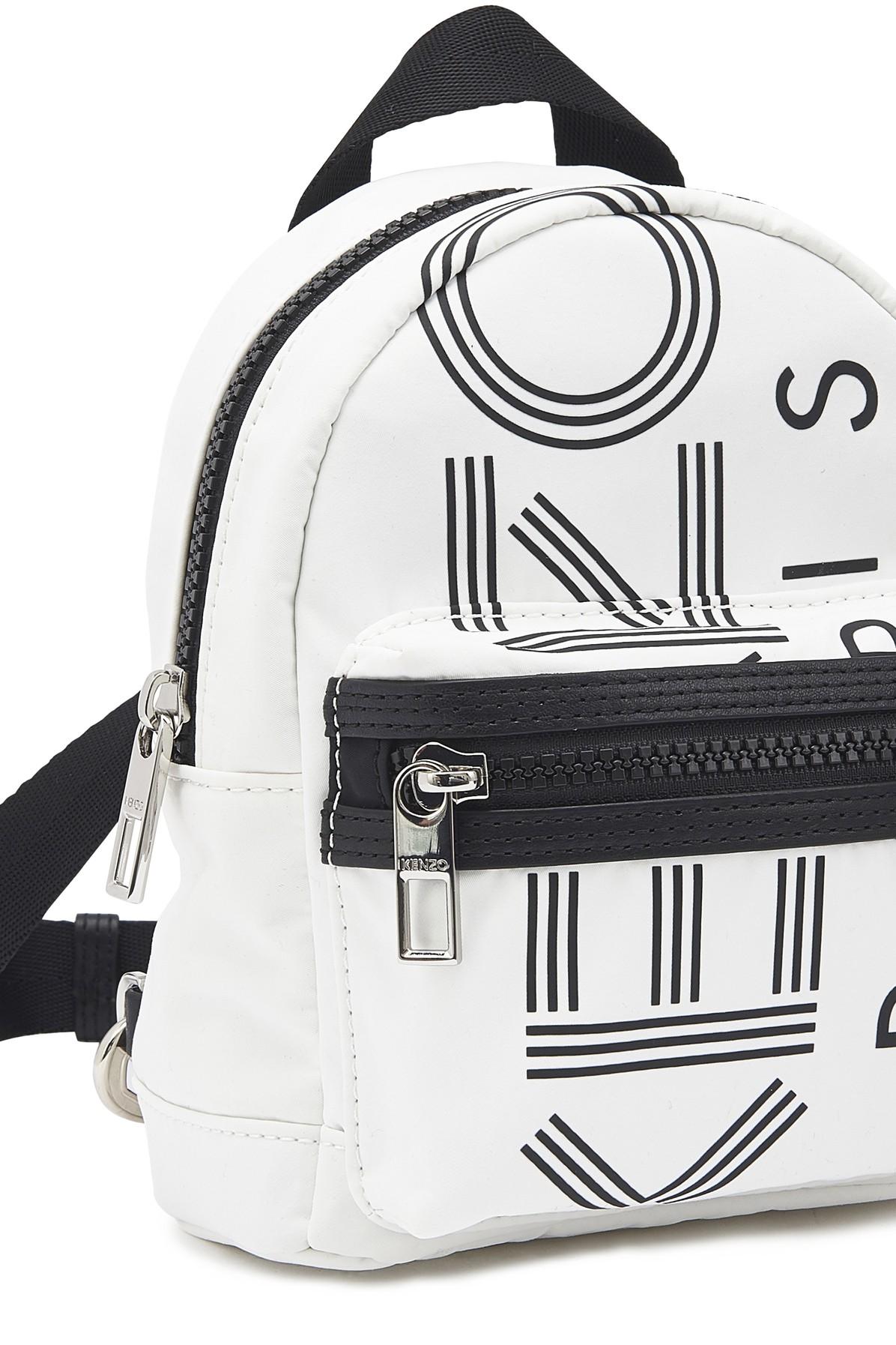 KENZO Paris Mini Backpack in White for Men - Lyst