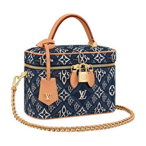 Louis Vuitton Jacquard Since 1854 Cosmetic Pouch PM Blue - A World Of Goods  For You, LLC