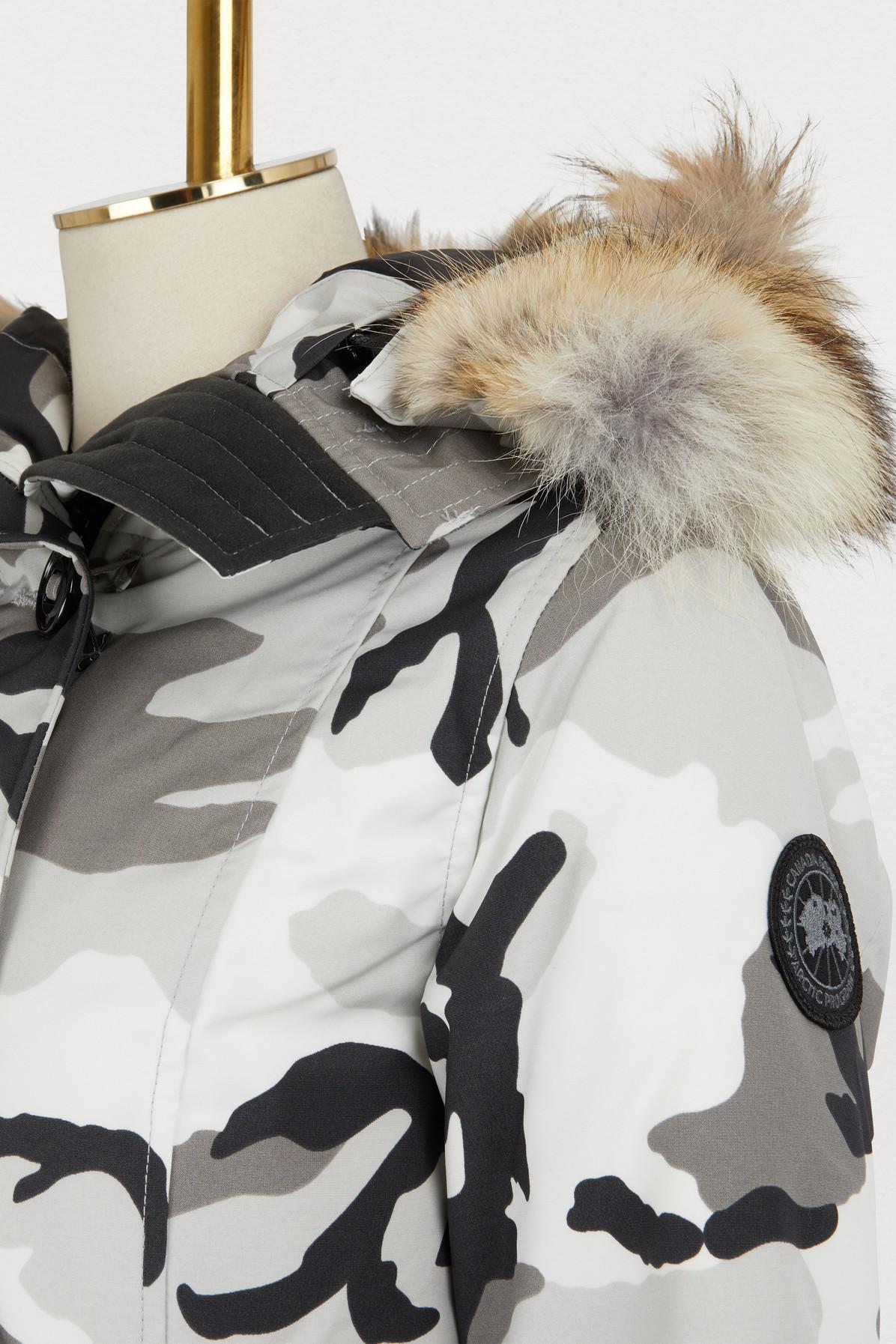 Canada Goose Goose Rossclair Black Label Parka in Grey Camo (Gray) - Lyst