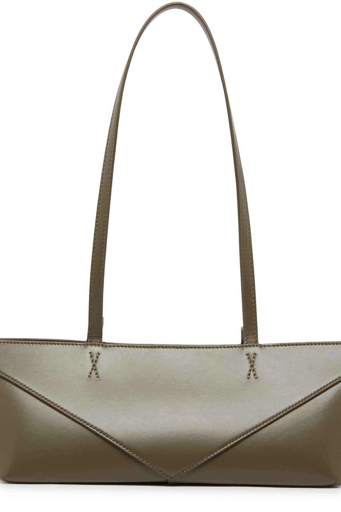 Loewe Puzzle Fold Cropped Bag in Gray | Lyst