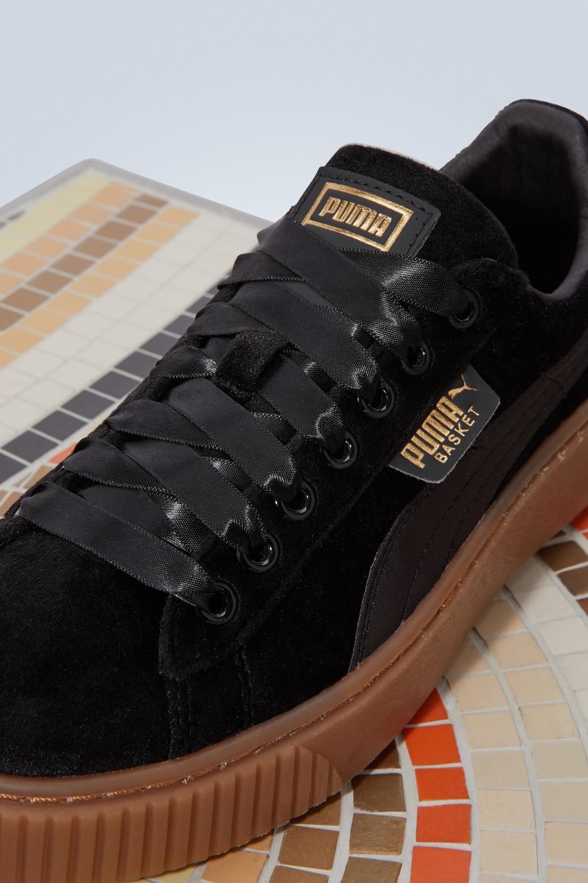 puma velvet sneakers