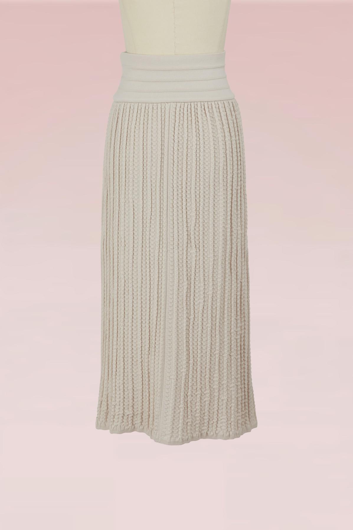 Lyst Molli Lightweight Wavy Skirt
