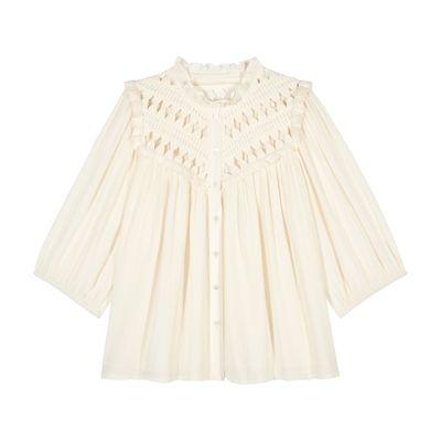 Chemise Beluna Ba&sh en coloris Neutre Lyst - Main Image