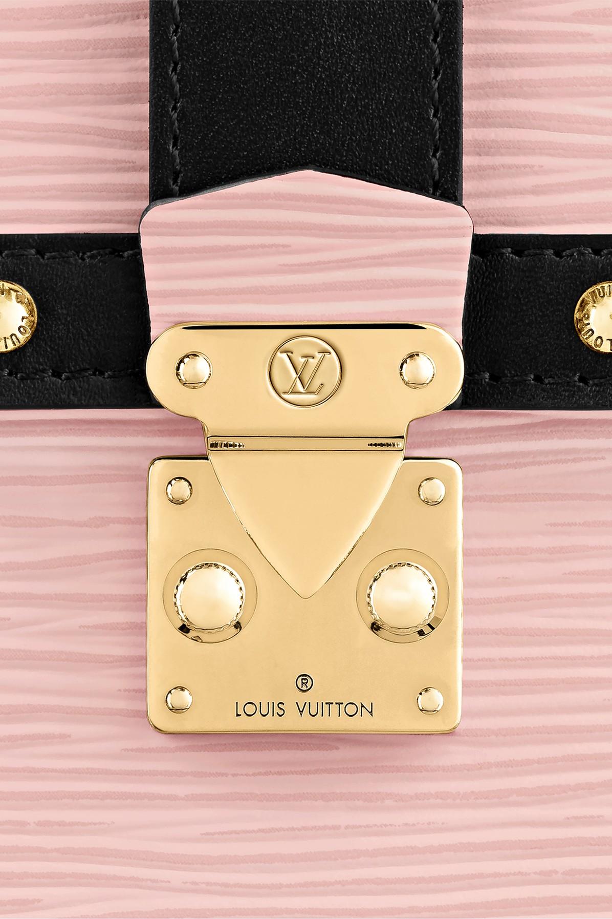 Louis Vuitton Black Leather Epi Vertical Trunk Pochette