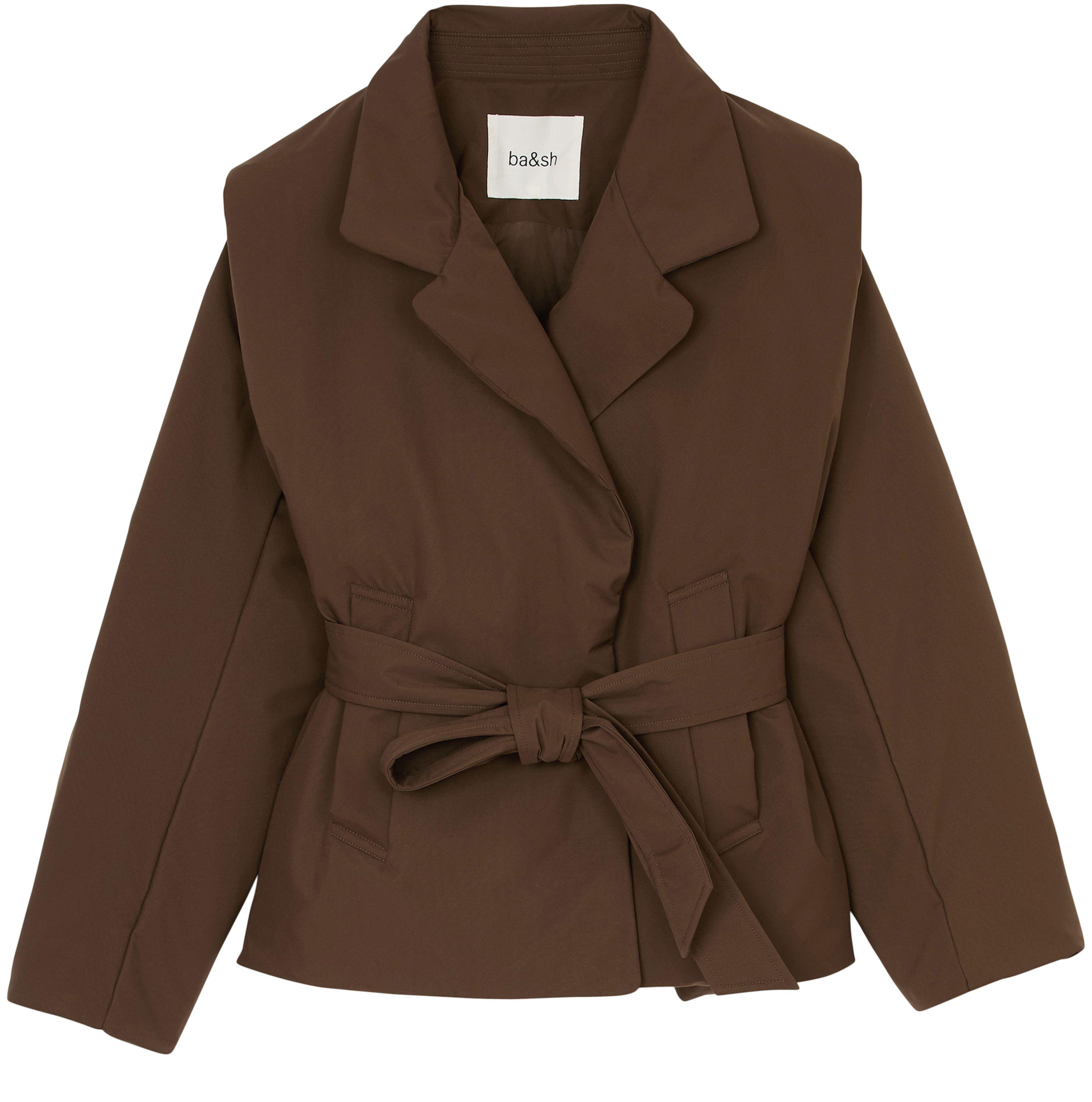 Doudoune Yaeli Ba&sh en coloris Marron Lyst