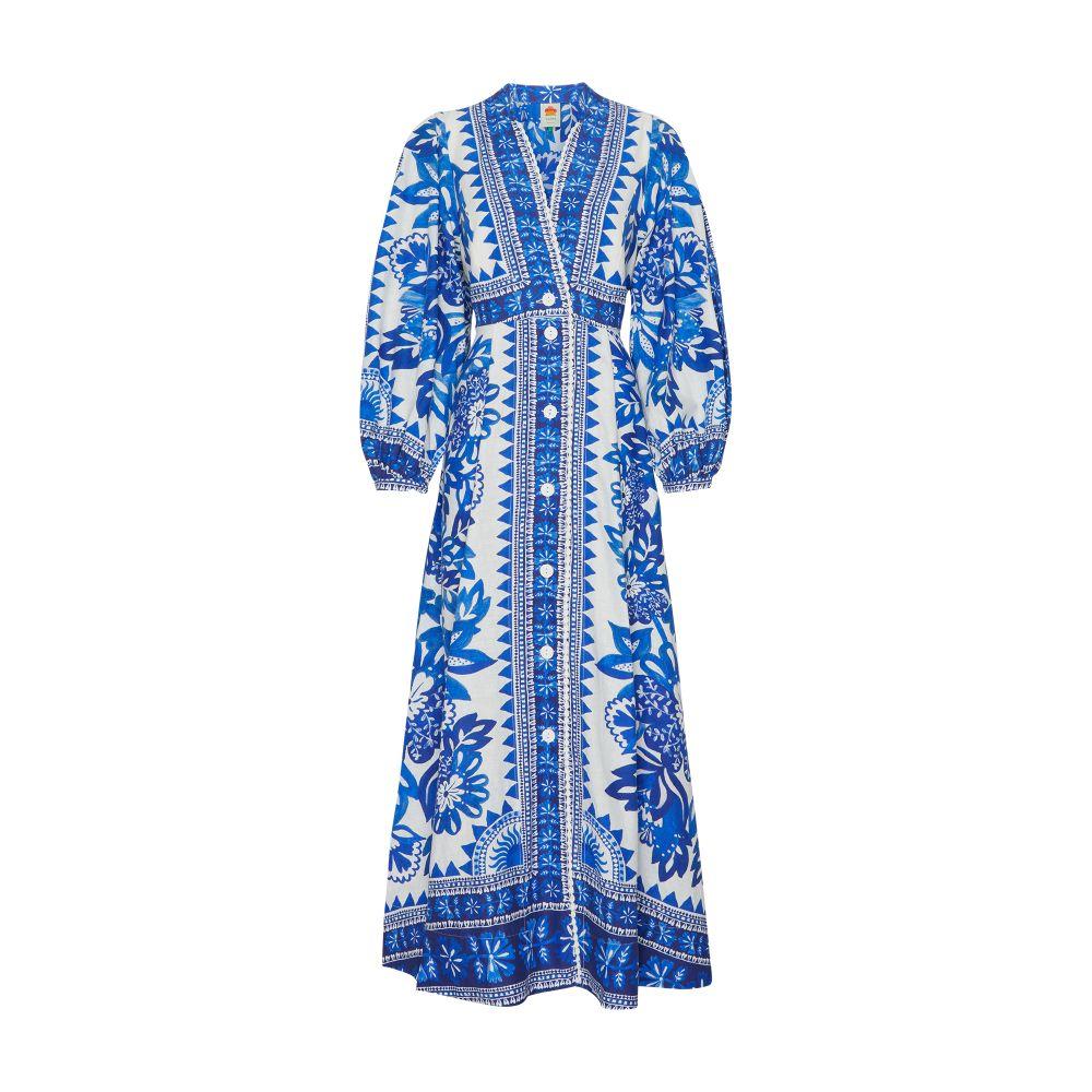 farm rio flora tapestry maxi dress Flora Tapestry Off-White Maxi Dress  Hemline South Walton