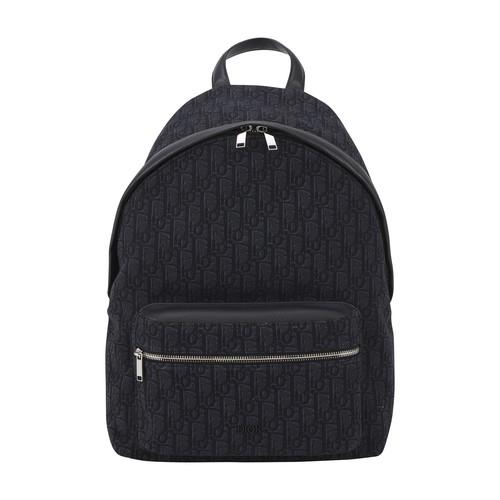 Dior Rider Oblique Backpack in Black for Men Lyst