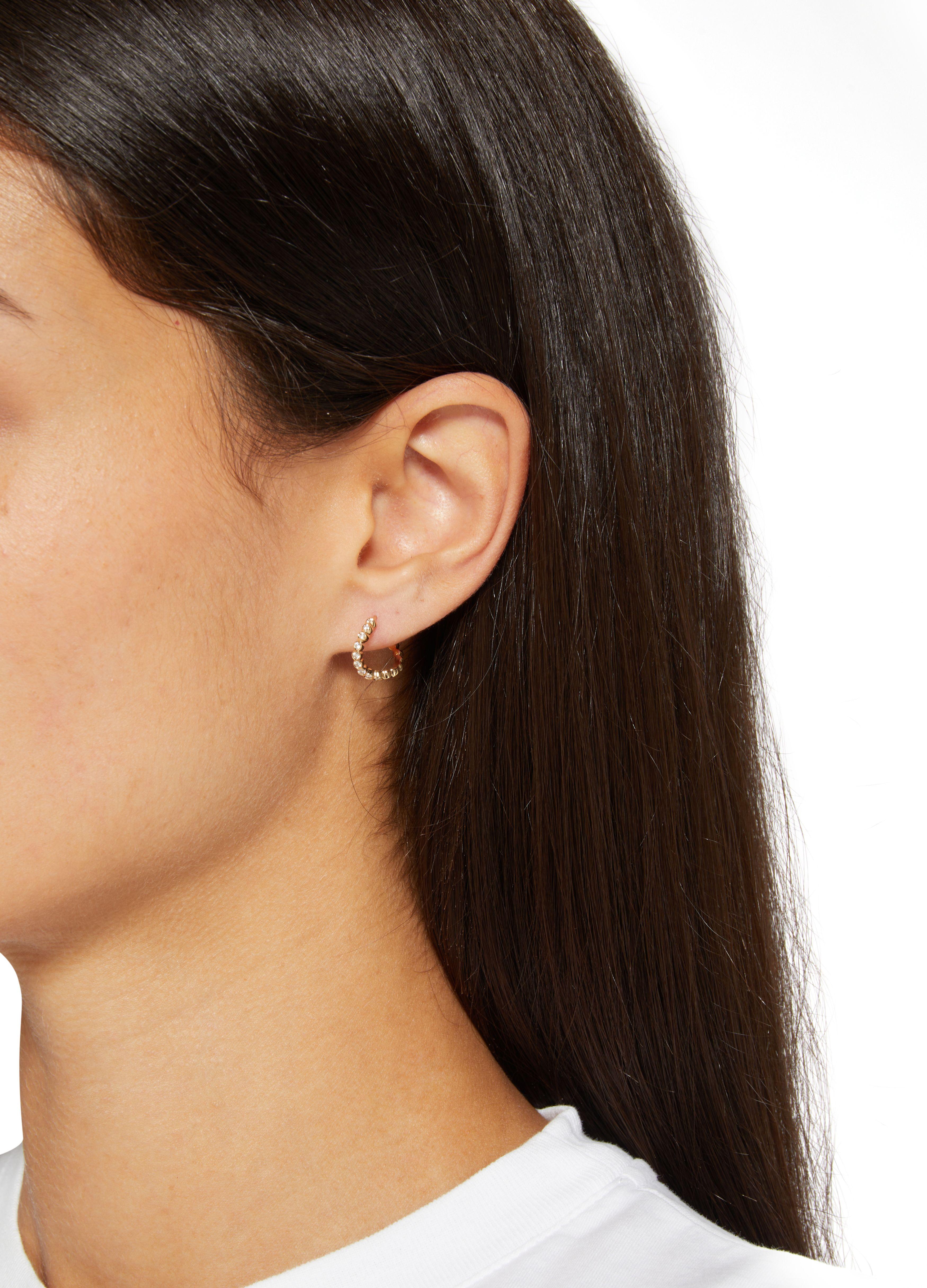 Sophie Bille Brahe Petit Courant Left Ear Earring in Metallic Lyst