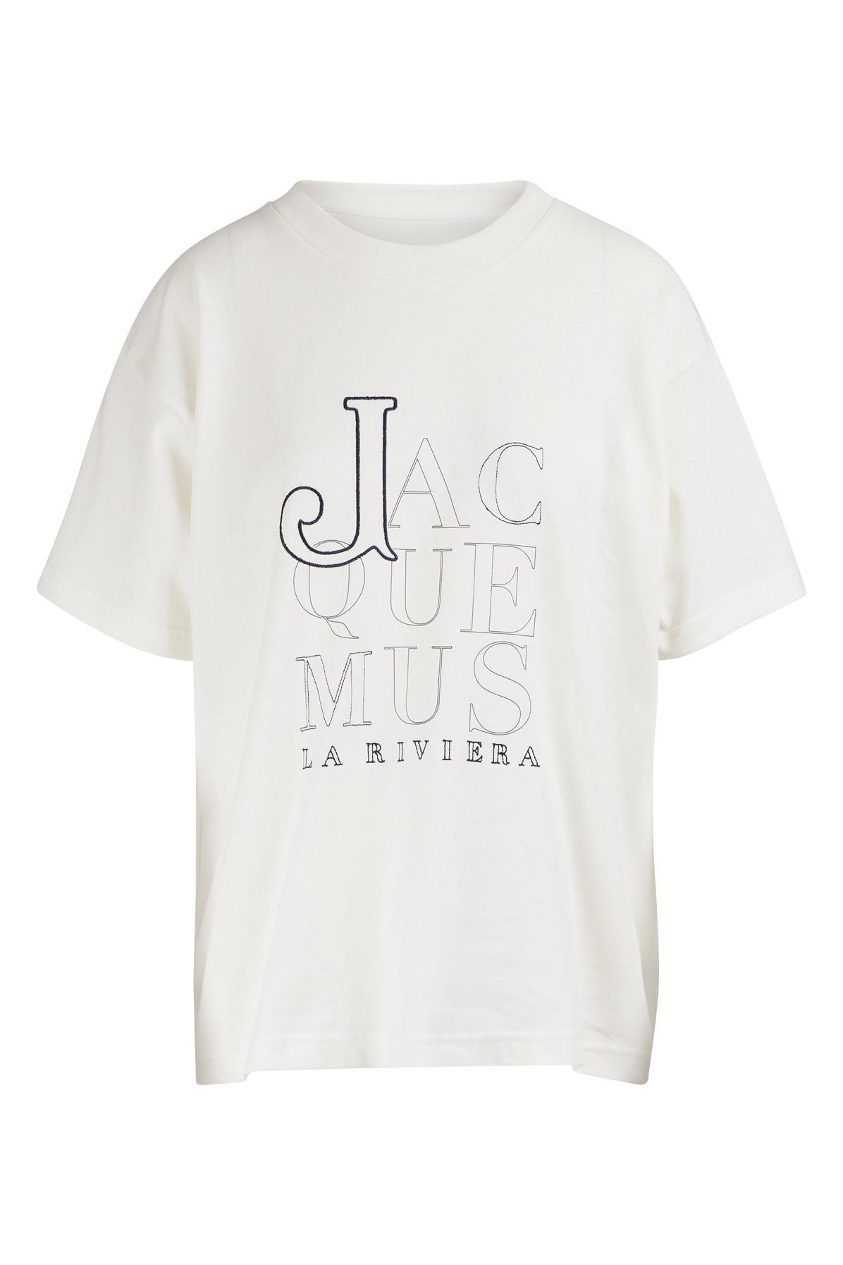 Jacquemus Denim Le T Shirt Riviera in 