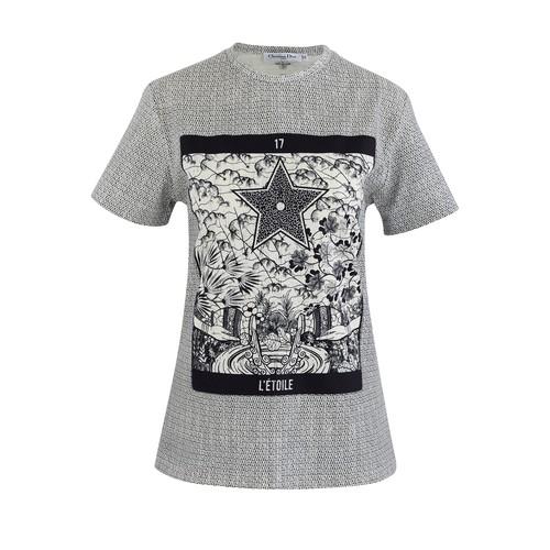 Dior L'etoile Printed T-shirt in Gray | Lyst