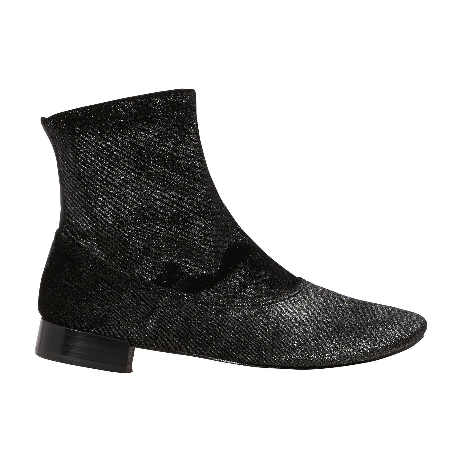 Repetto Denim Judith Ankle Boots in Black Lyst