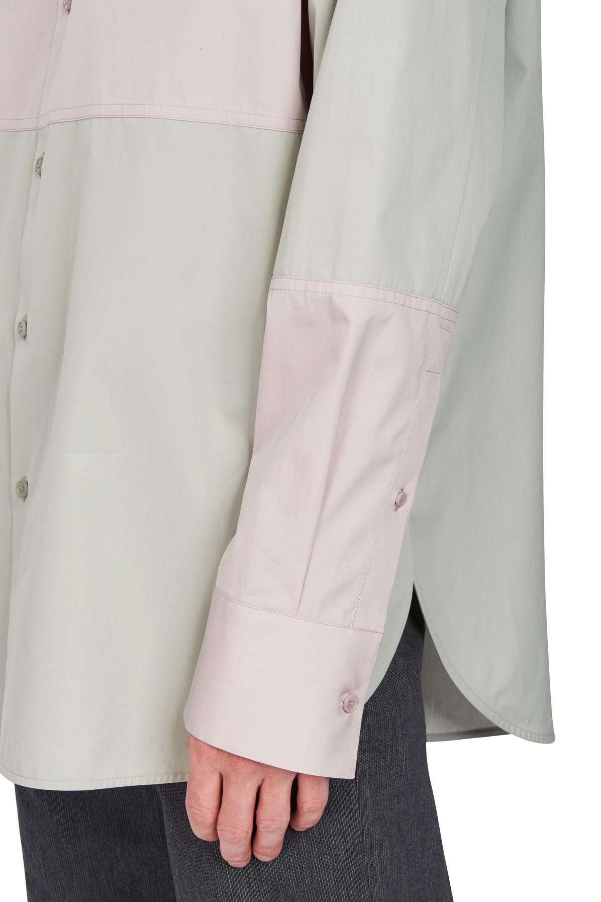 OAMC Poplin Long Sleeve Shirt in Light Grey (Gray) for Men - Lyst