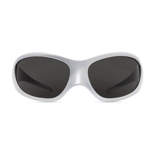 Balenciaga Skin Cat Xxl Sunglasses in Gray | Lyst