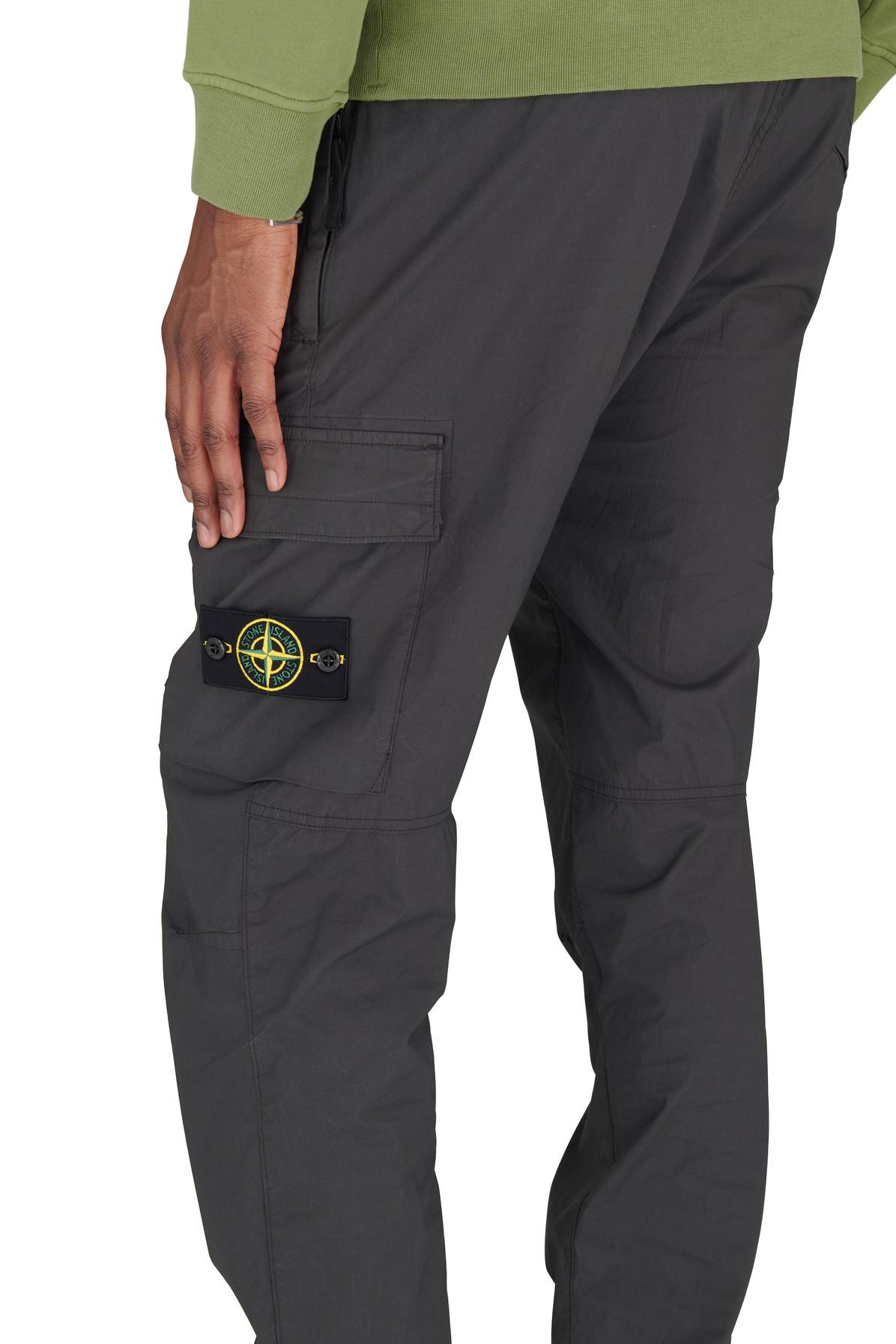 Stone Island Cargo Pants in Charcoal (Gray) for Men | Lyst