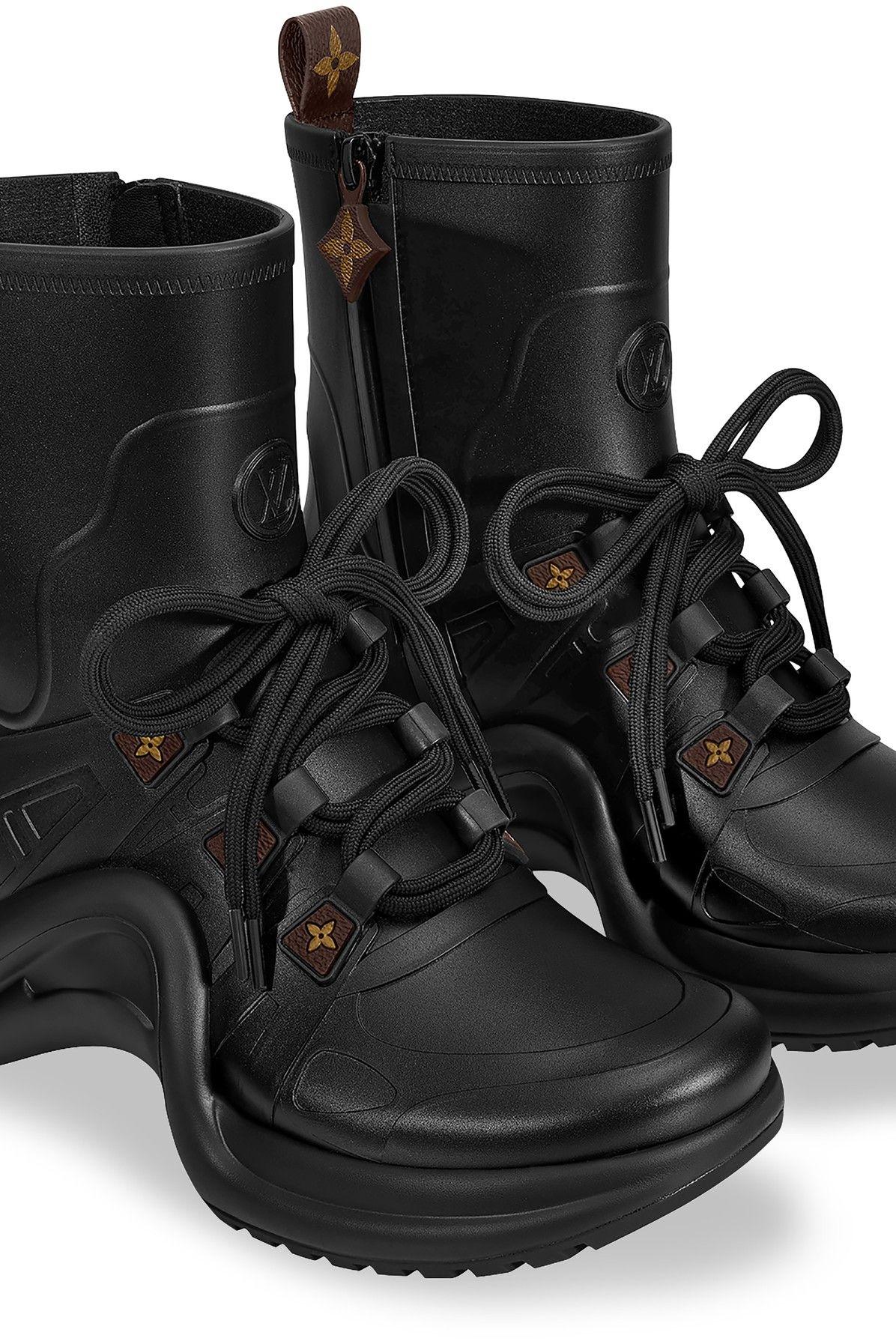 Sell Louis Vuitton Archlight Sneaker Boots - Black/Silver/White