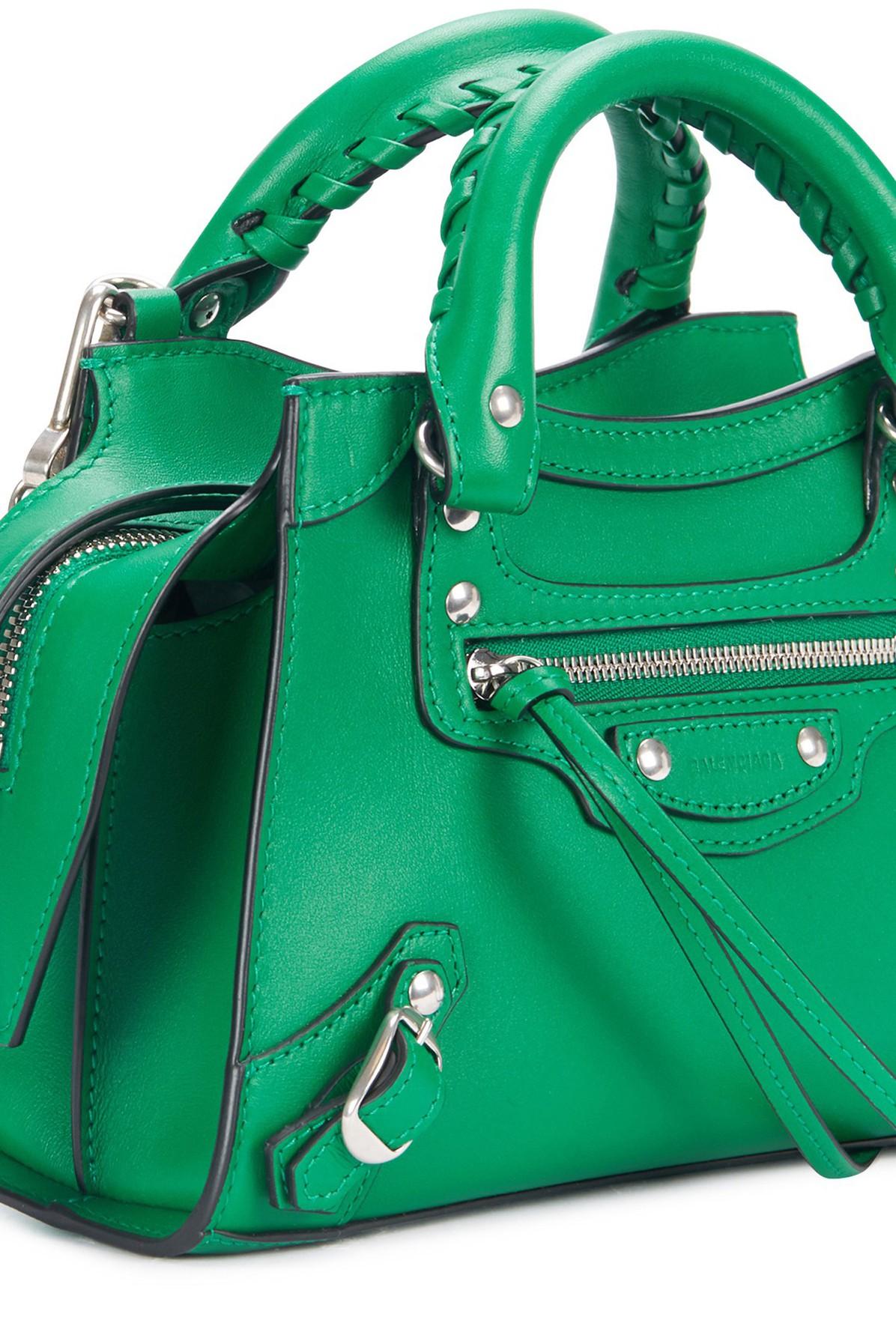 hæk utålmodig sekundær Balenciaga Neo Classic City Mini Bag in Green | Lyst