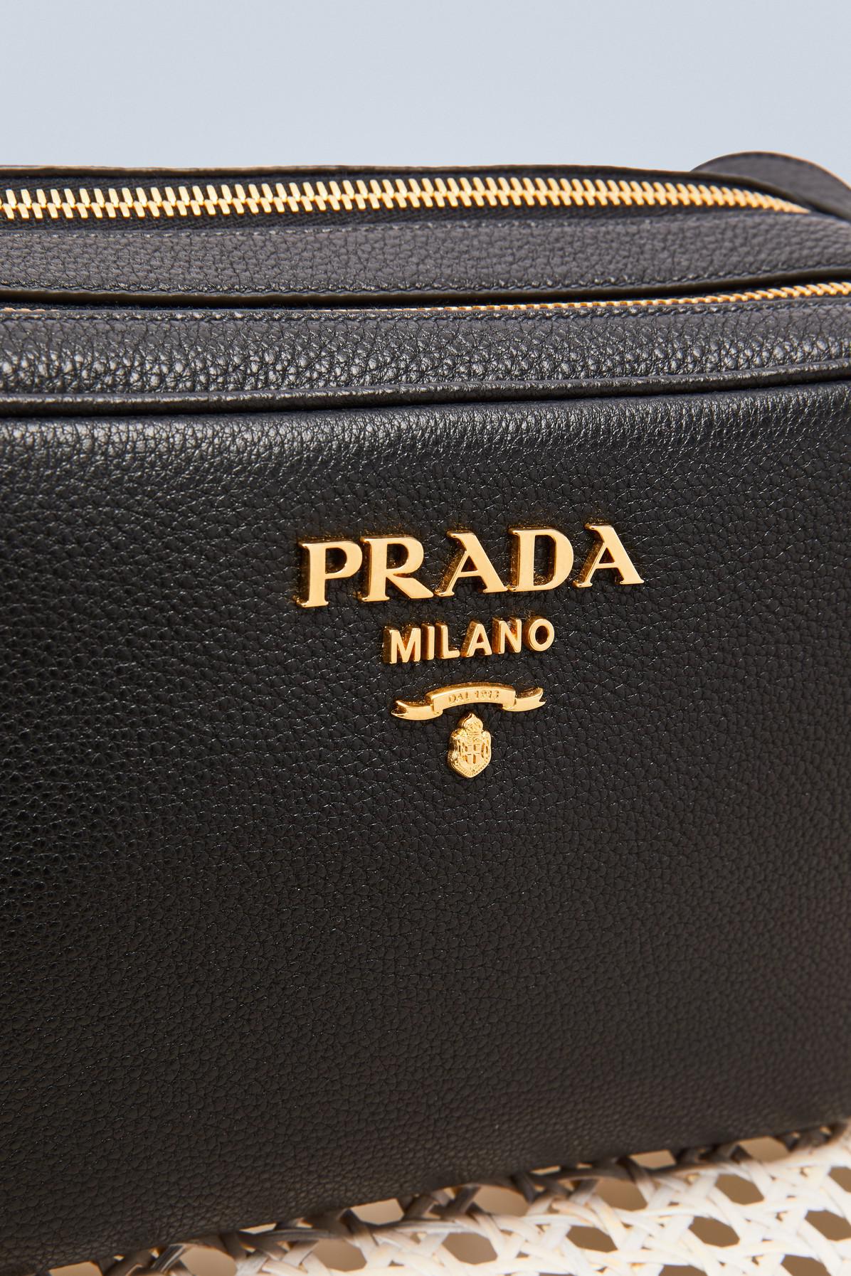Prada Caméra Bag With Double Strap in Black Lyst